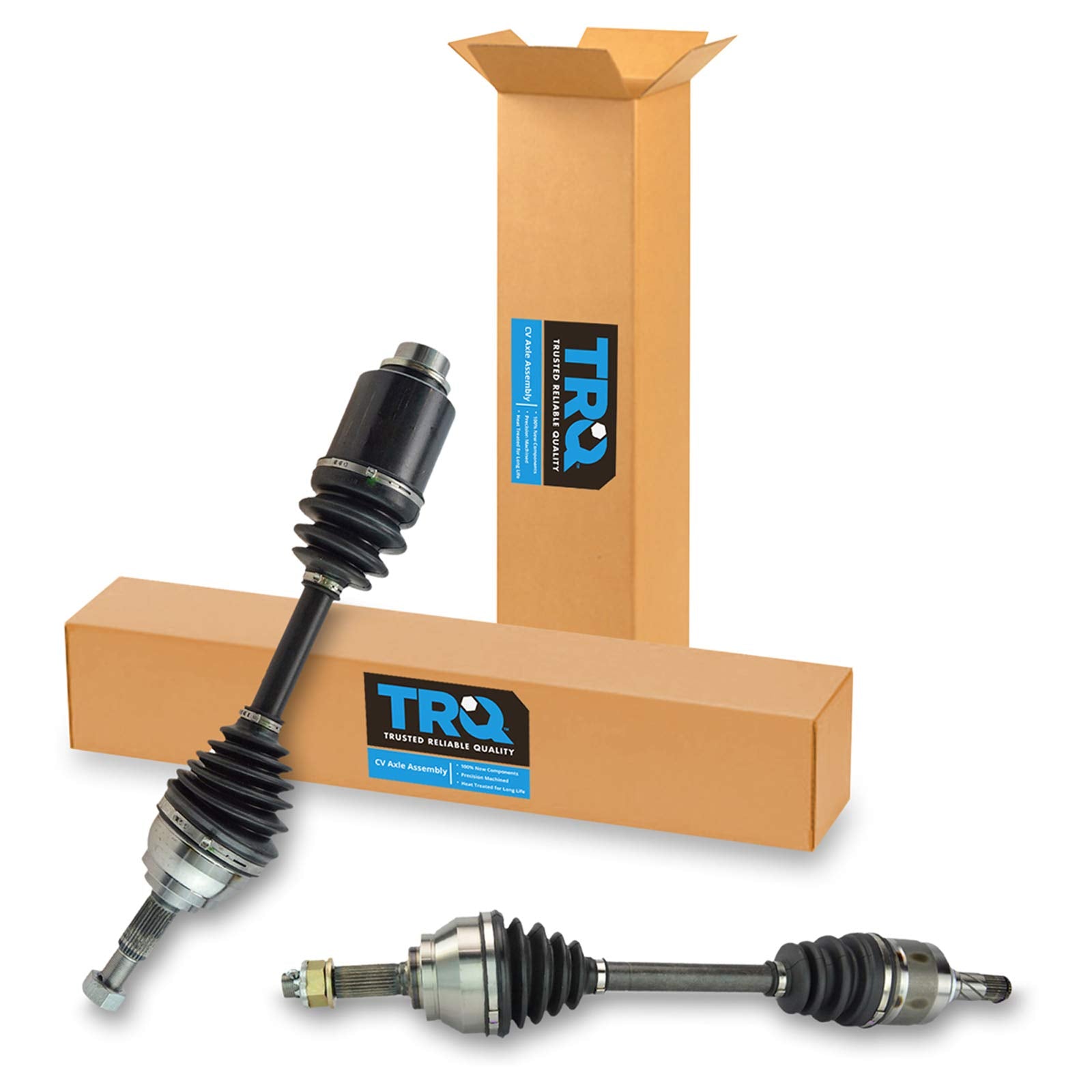 Trq Front Cv Axle Shaft Assembly Set Compatible With 2003-2007 Nissan Murano