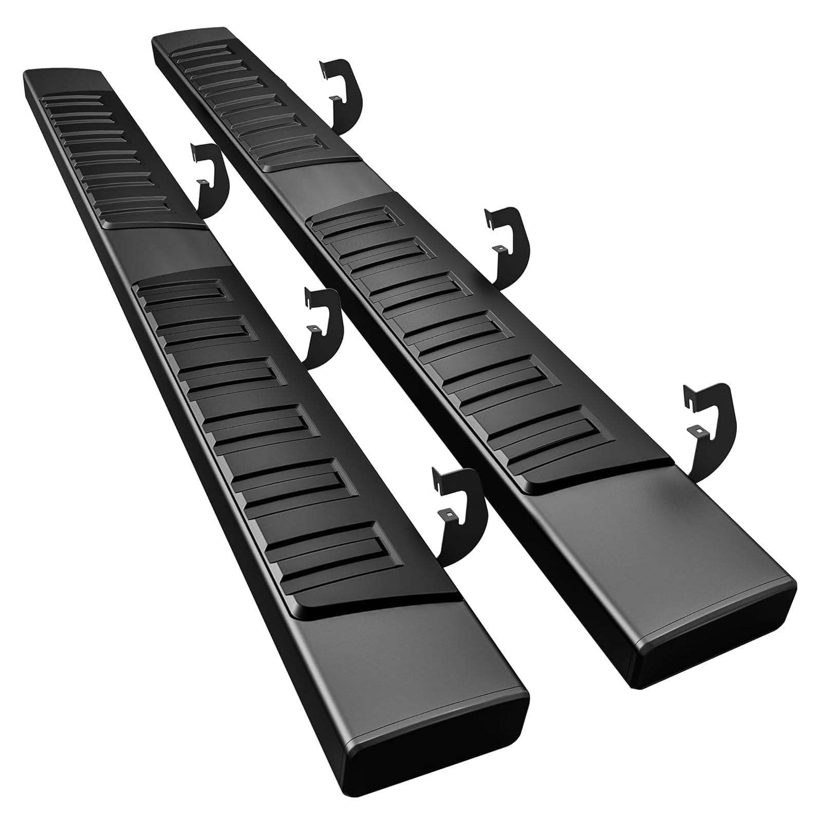 Running Boards 6 Inches Double Cab For Chevy Silverado Gmc Sierra 2007-2018 1500, 2019 Limited/Ld, 2007-2019 2500Hd/3500Hd (2 Fu