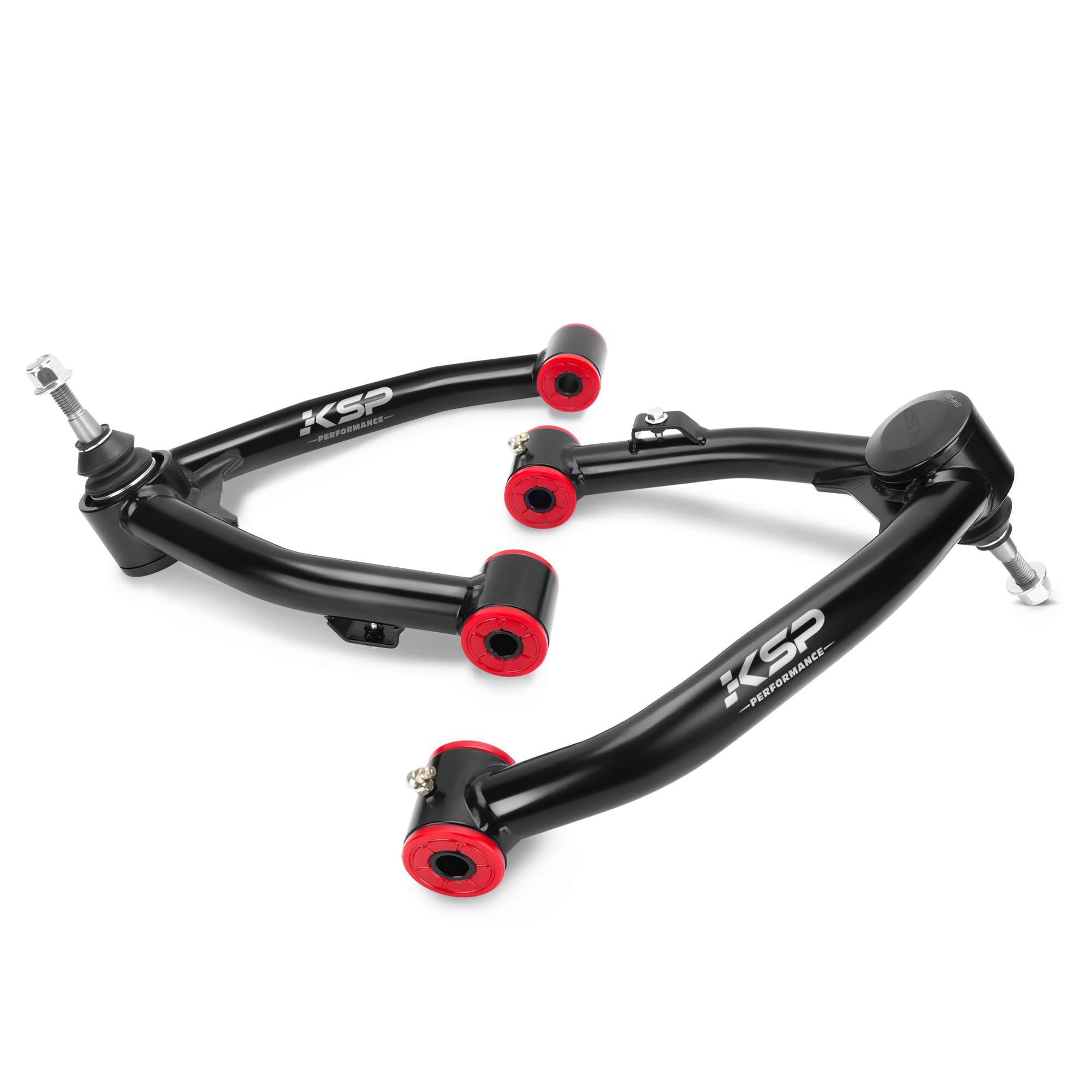KSP Upper Control Arm 2-4'' lift for 07-16 Silverado Avalanche Tahoe, Sierra Yukon 6-Lug 2WD/4WD Factory Cast Steel arms, Tubula