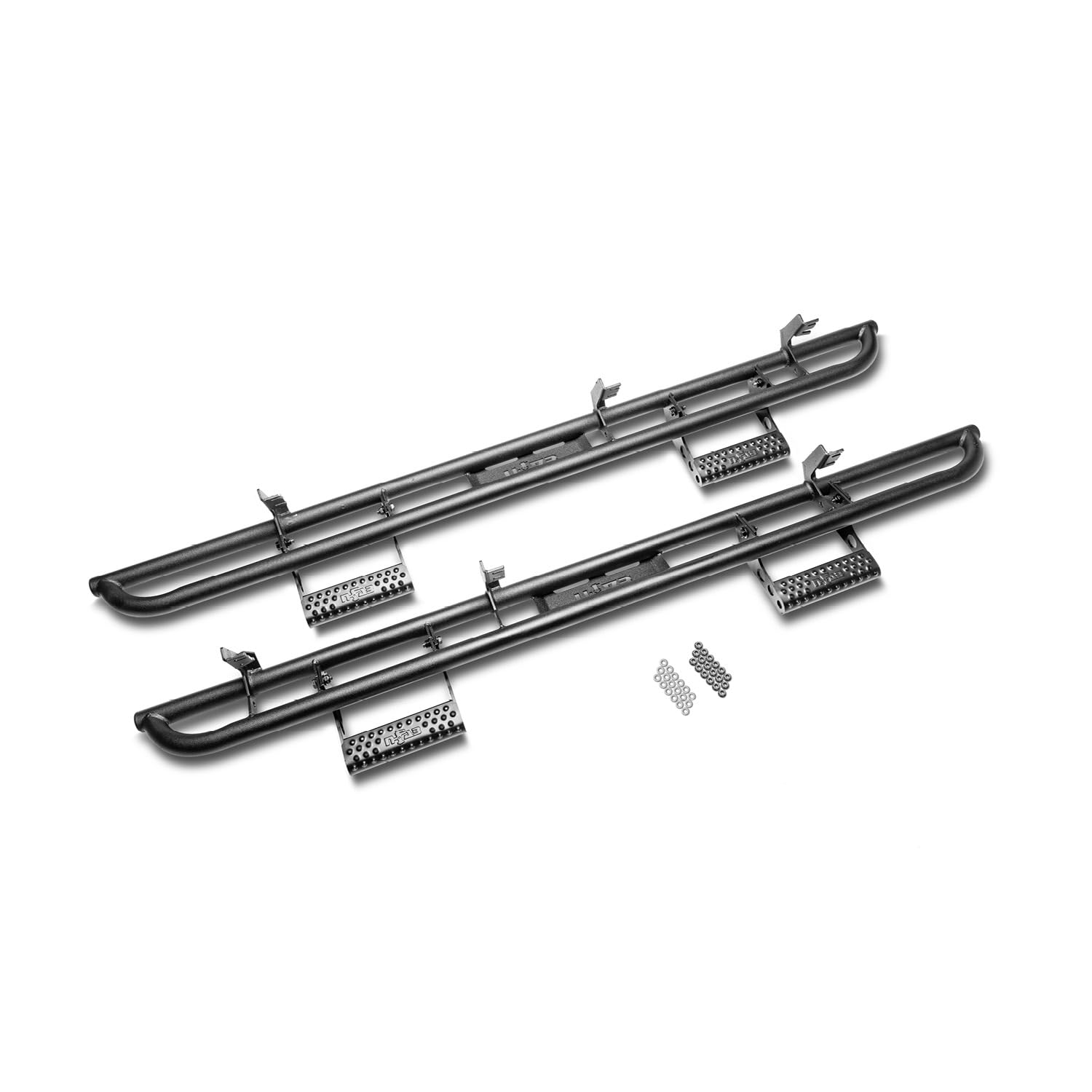 Realtruck Rkr Step System For Ford Bronco | Cab Length, Tubular Steel, Textured Black | F214Brkrs4 | Fits 2021-2024 Ford Bronco 4-Door Suv, Srw Gas