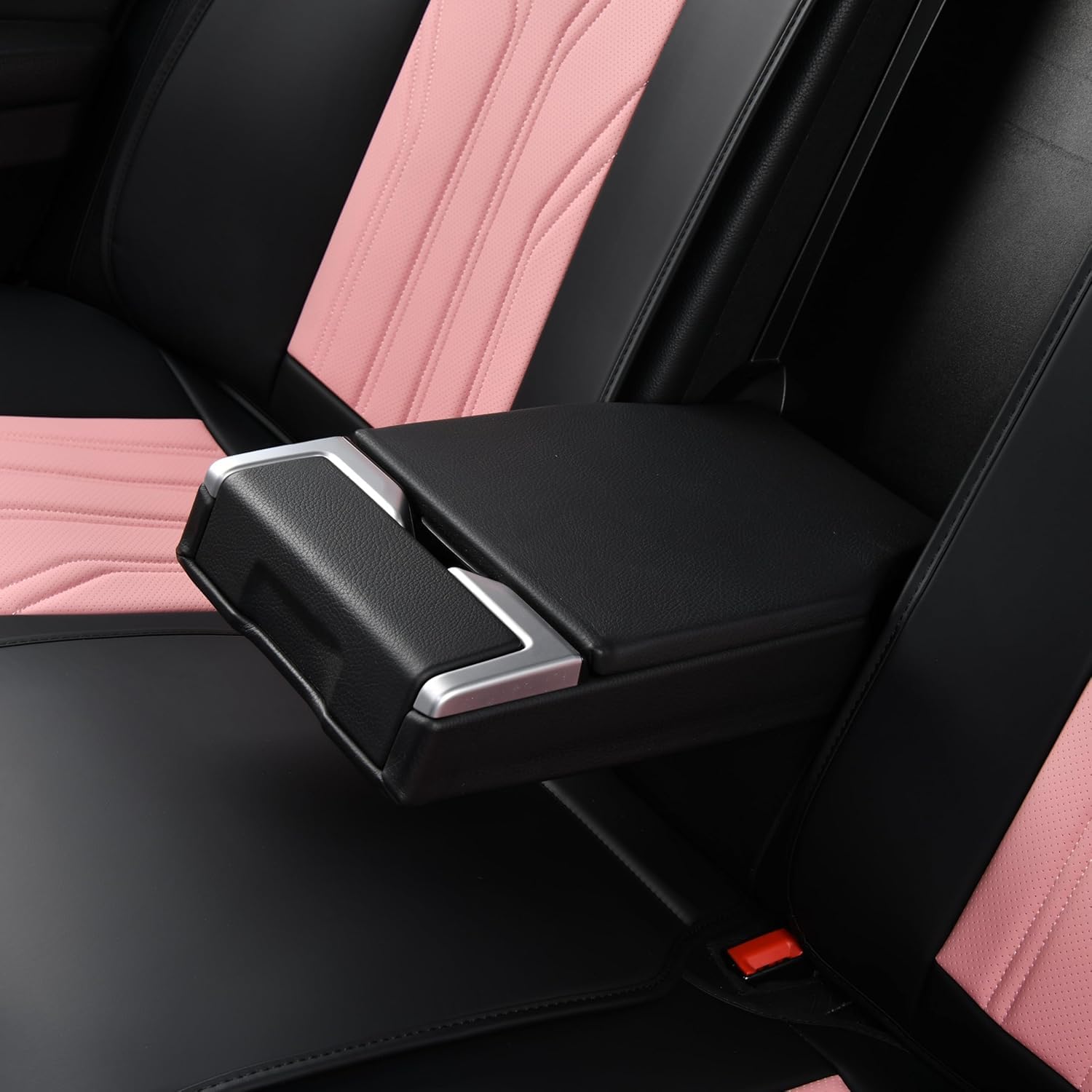 Florich Rear Seat Covers Leather Car Seat Covers Waterproof Back Seat Cover Automotive Seat Covers Universal Seat Cushion Protec