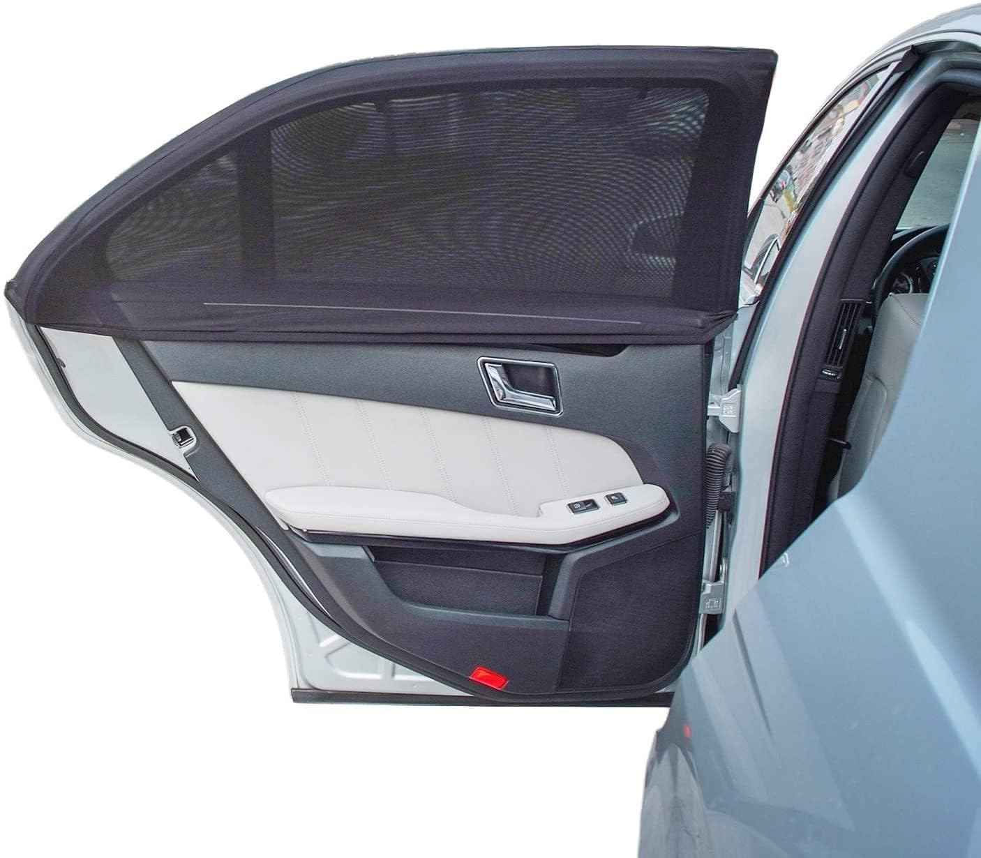 Dimitra Set of 4 CAR Glass Window Cover for Sun Sunshade Set for car Windows Car Sun Blocker kit Window Shield for Sunlight Sun
