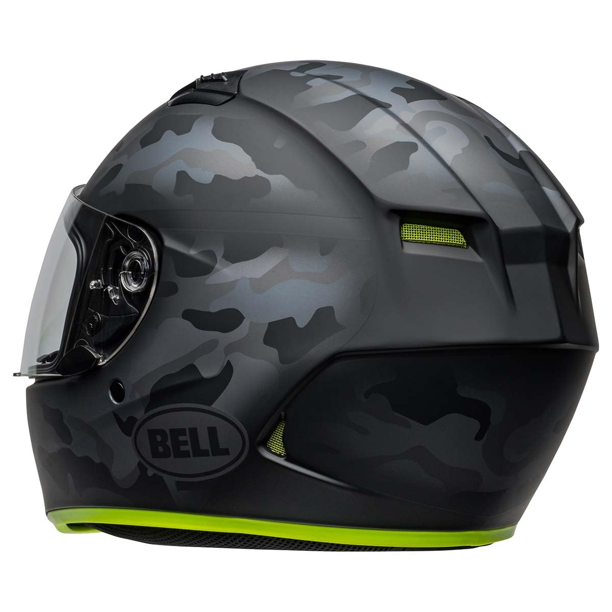 Bell Qualifier Full-Face Helmet (Matte Stealth Hi-Vis/Camo - Medium)