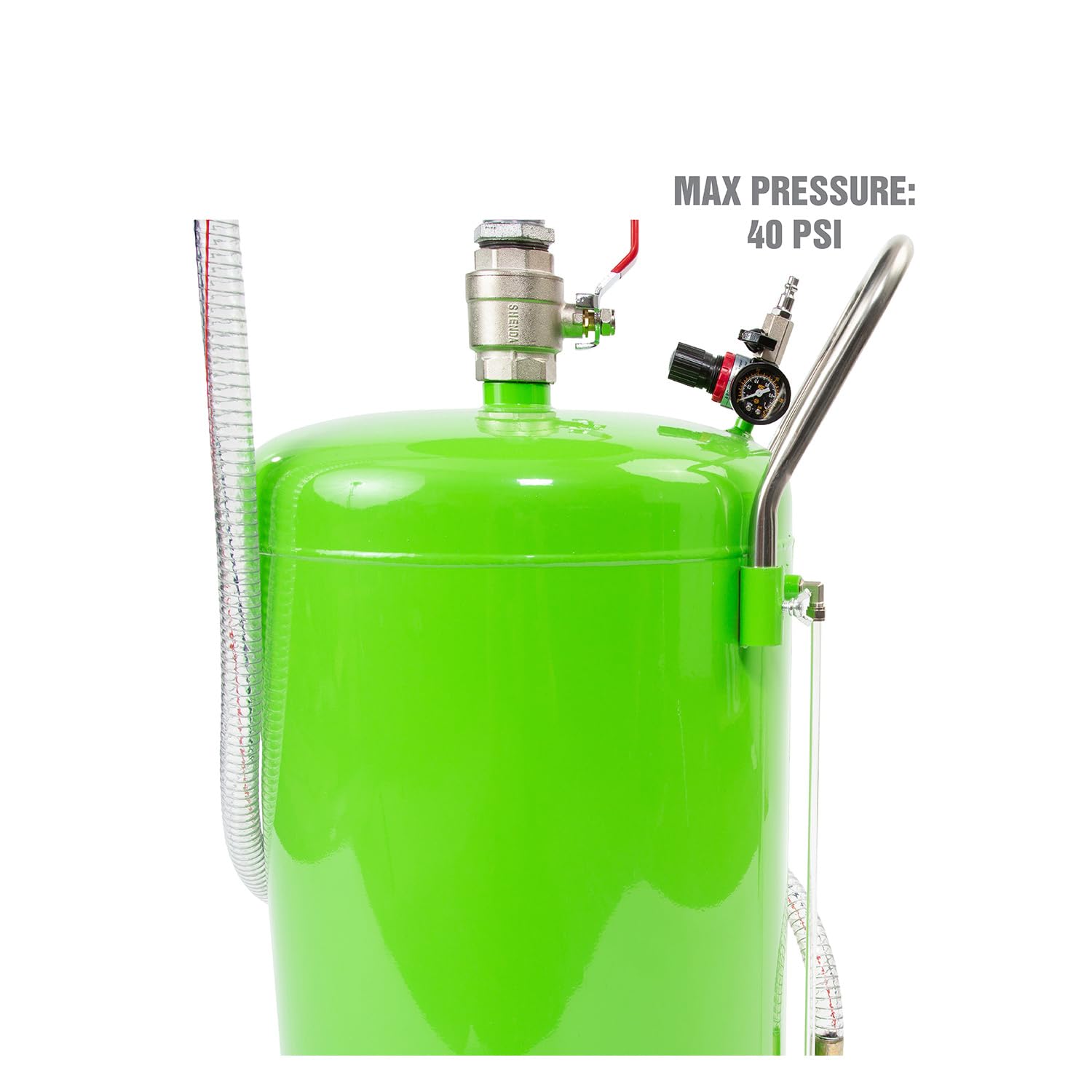 OEMTOOLS 87042 18 Gallon Portable Oil Lift Drain, Waste Oil Drain with Steel Waste Oil Container, Oil Changing, Oil Dolly for Mo