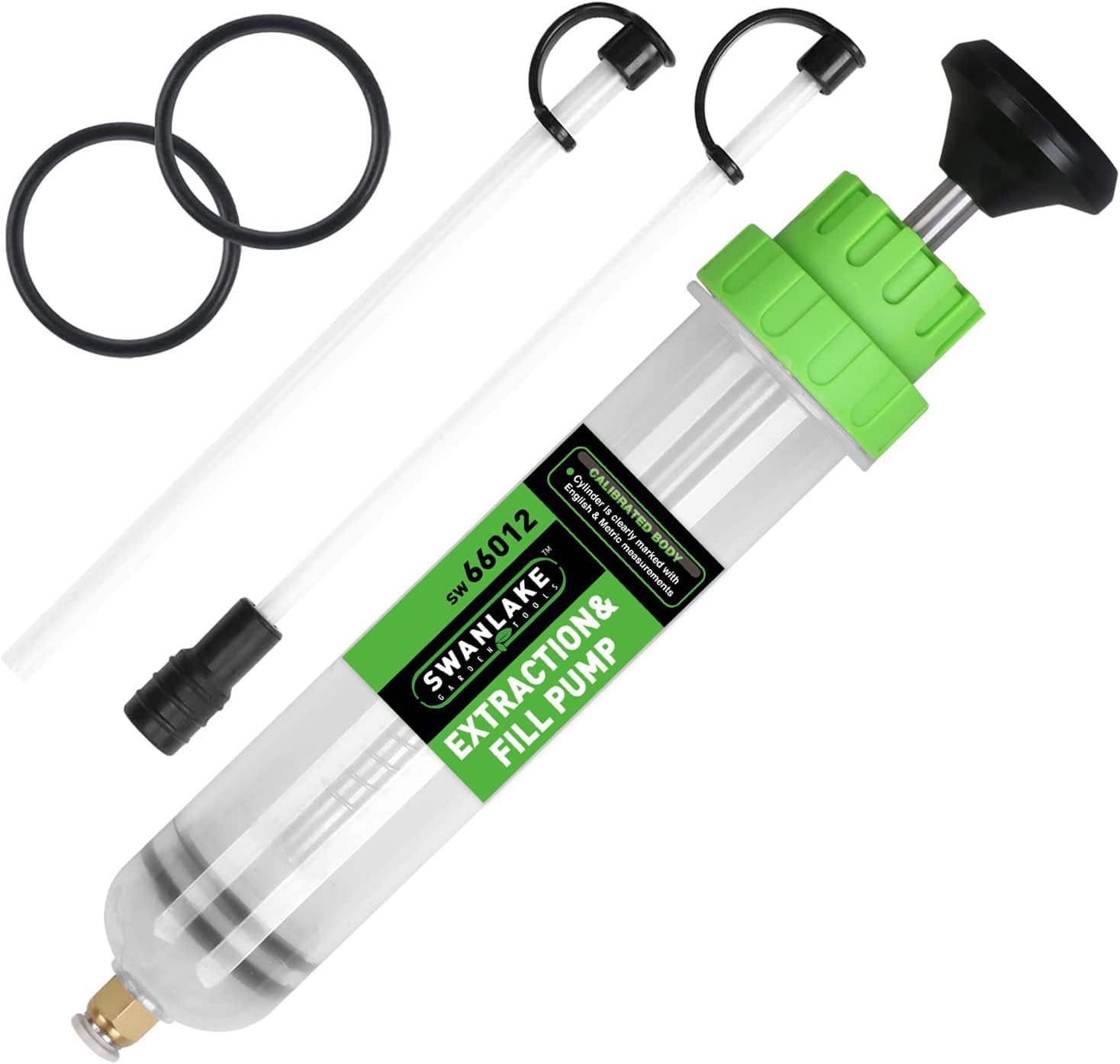 Swanlake 200Cc Fluid Extractor, Extraction&Fill Pump,Fluid Syringe Pump Manual Suction Vacuum Fuel Car Transfer