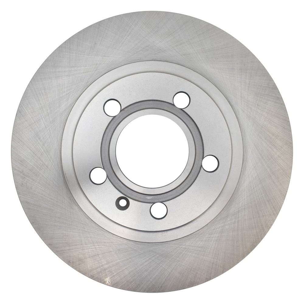 Trq Rear Brake Rotors Set Solid Compatible With 2005-2009 Audi A4 A4 Quattro