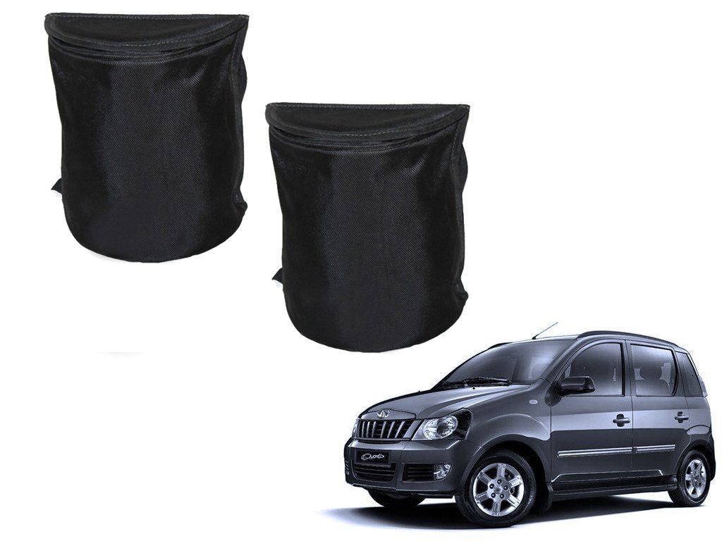 Kozdiko Semi Cylindrical Car Dustbin Set of 2 Pcs for Mahindra Quanto
