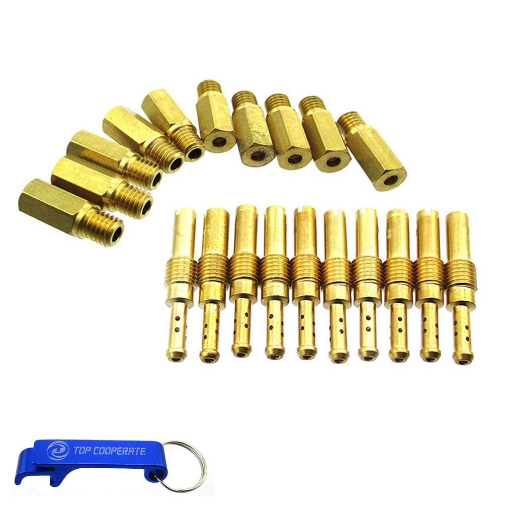 TC-Motor Main Jet Set 155 158 160 162 165 168 170 172 175 178 Pilot Slow Jet 21 Series #32 - #55 For Carb PWK PE OKO KOSO