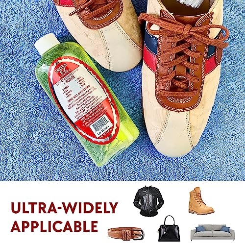 Lincoln E-Z Cleaner All-Purpose Interior Cleaner, Stain Remover for Leather & Fabric, 8oz, Transparent, Pack of 2