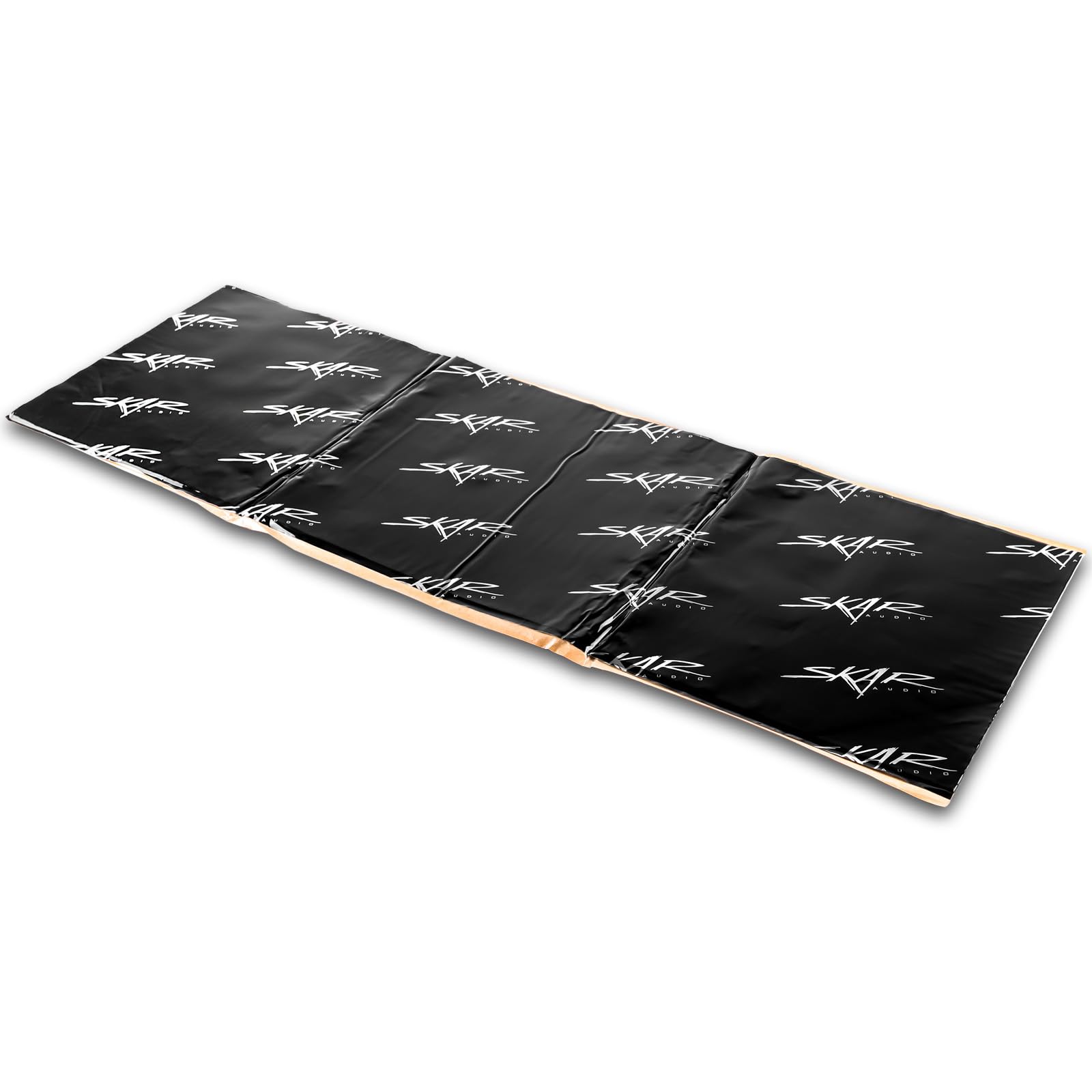Skar Audio 12 Sq Ft Automotive Sound Deadening Door Kit, 80mil Butyl Rubber & Aluminum, Black, Model SK2MM-DOORKIT