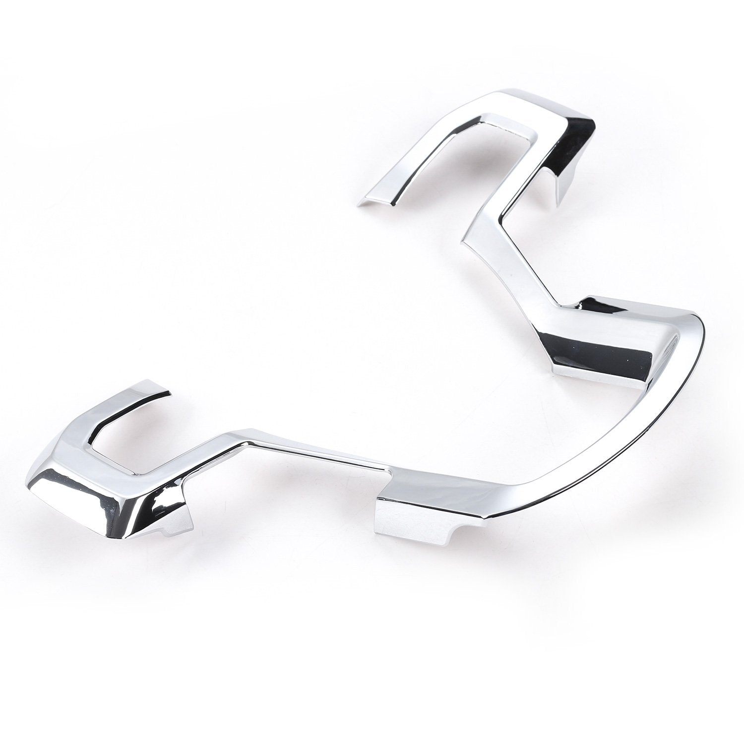 Voodonala Chrome Steering Wheel Cover Trim for 2015-2017 Ford F150 F250 F350, ABS, Large Size
