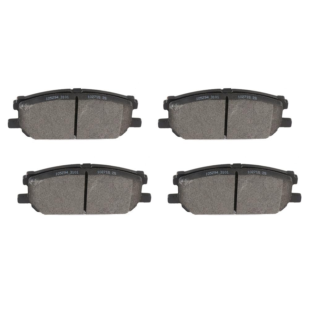 Cciyu D1005 Front Semi-Metallic Disc Brake Pads Kit For Lexus Rx330 2004-2006,For Lexus Rx350 2007-2009,For Toyota For Highlande