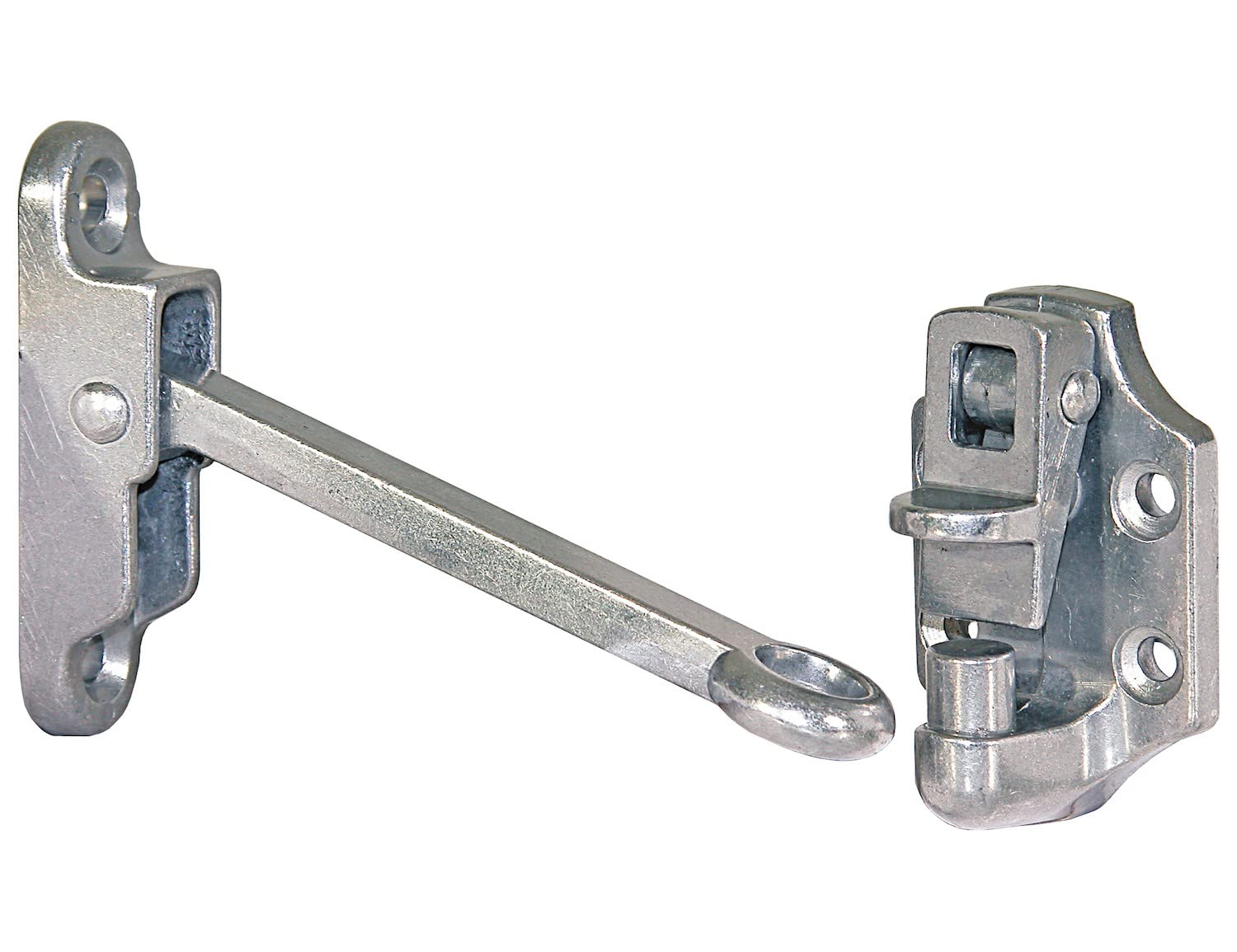 Buyers Products Heavy-Duty Aluminum Door Hold Back - 4 Inch Hook And Keeper
