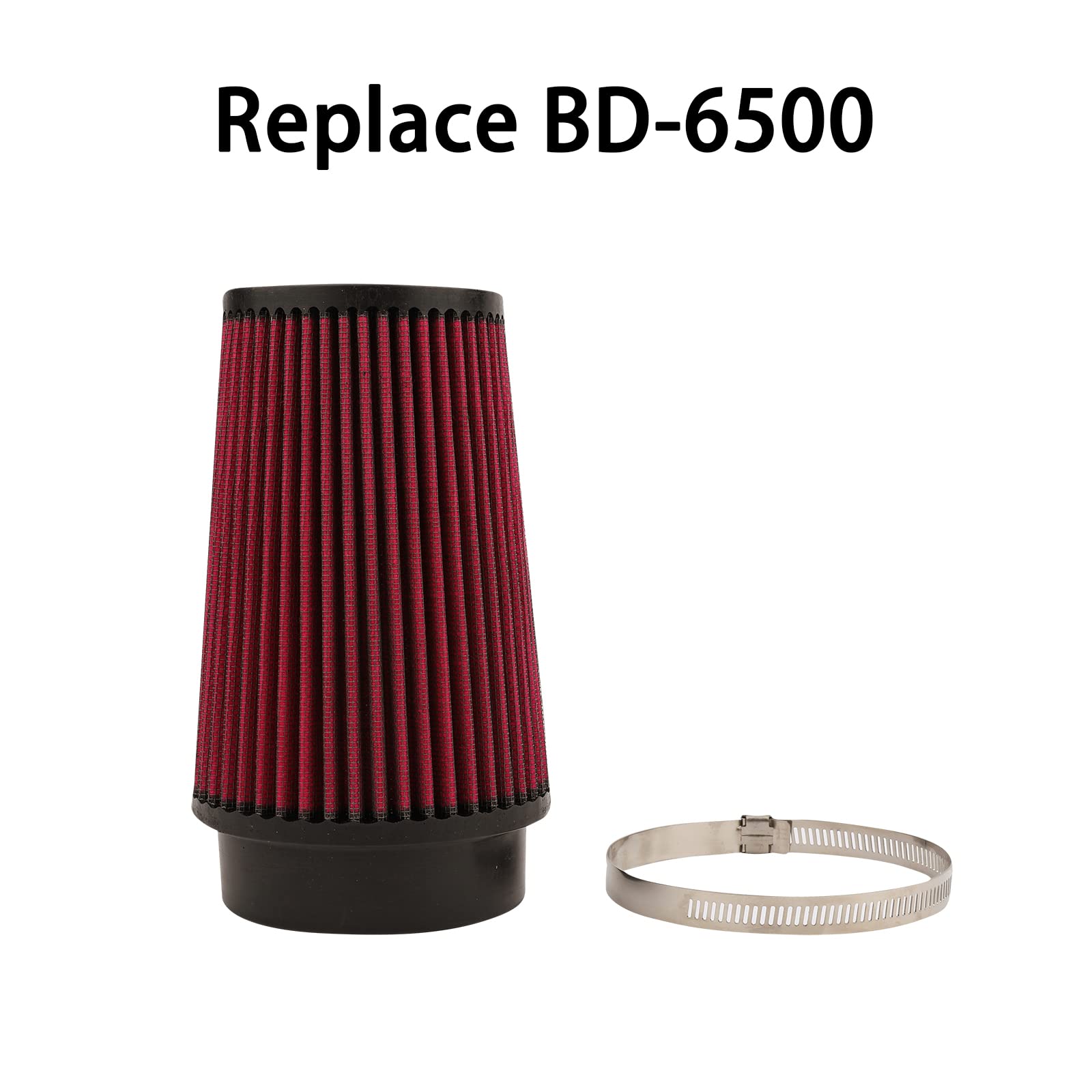 TRX450ER Air Filter Replace #17254-HP1-600 BD-6500,Compatible With Honda TRX450ER 2006-2014, Bombardier DS650( Racer Baja X) 200