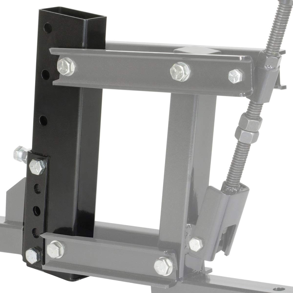 Motoalliance® Impact Implements Atv/Utv Tractor 1-Point Lift With 2' Receiver With Height Adjustments For Landscape Rakes, Box Blades, Plows And More.