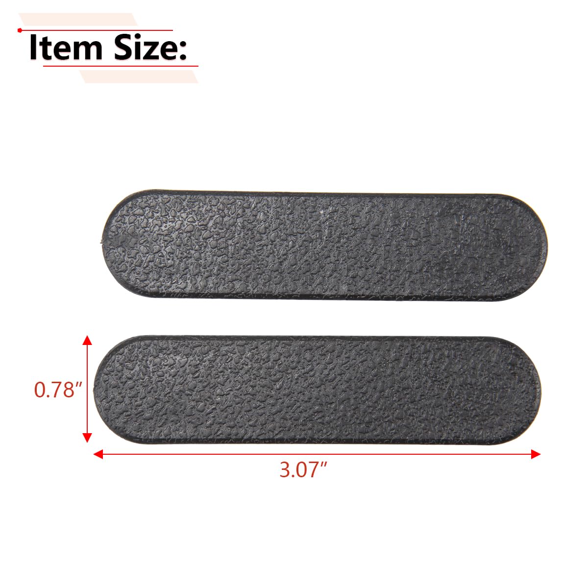 Rlb-Hilon 1 Pair Door Panel Handle Plug Screw Cover Trim Compatible With Chevy Corvette C5 1997 1998 1999 2000 2001 2002 2003 20