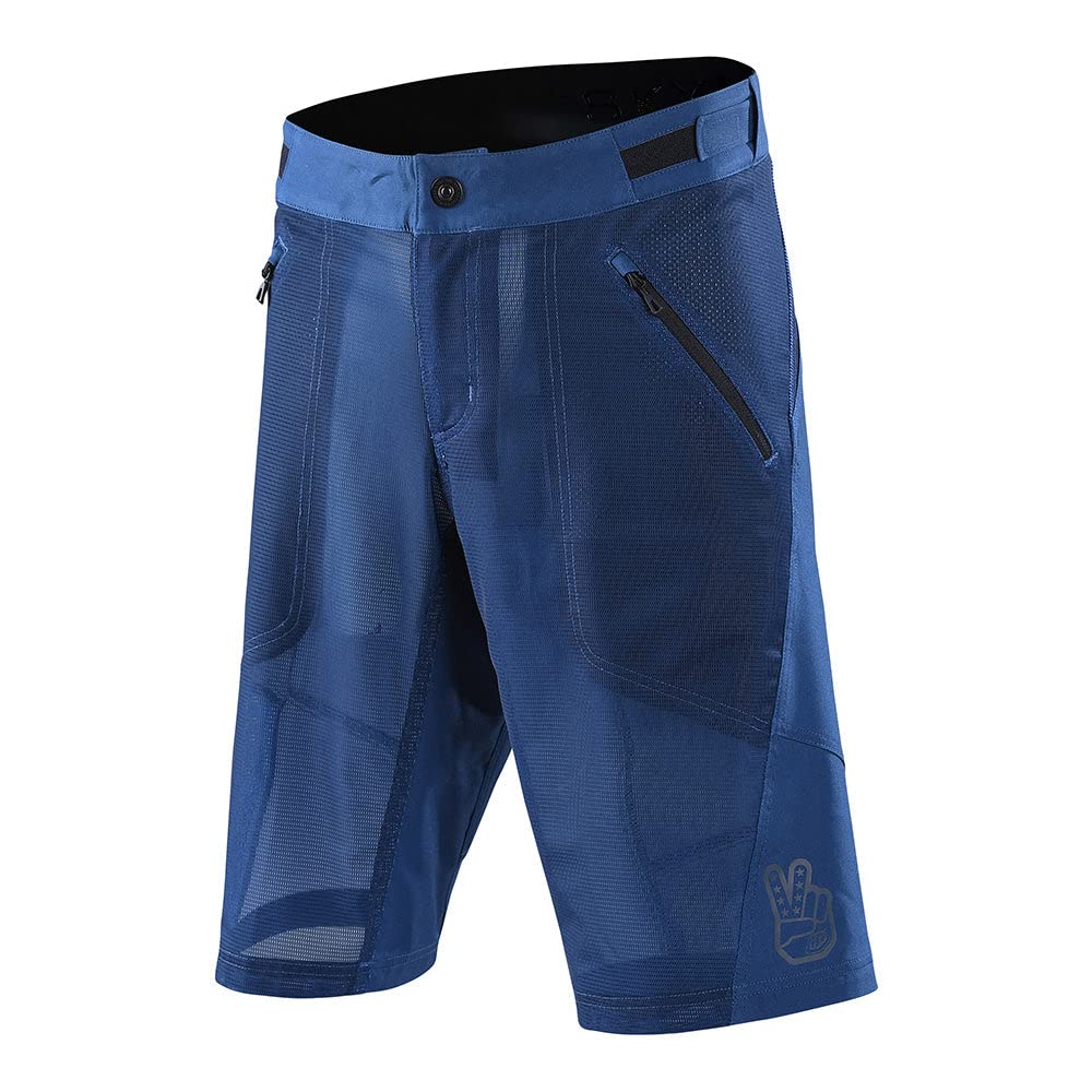 Troy Lee Designs Cycling Mountain Bike Trail Biking MTB Bicycle Shorts for Men, Skyline AIR Short W/Liner (38, Dark Slate Blue)