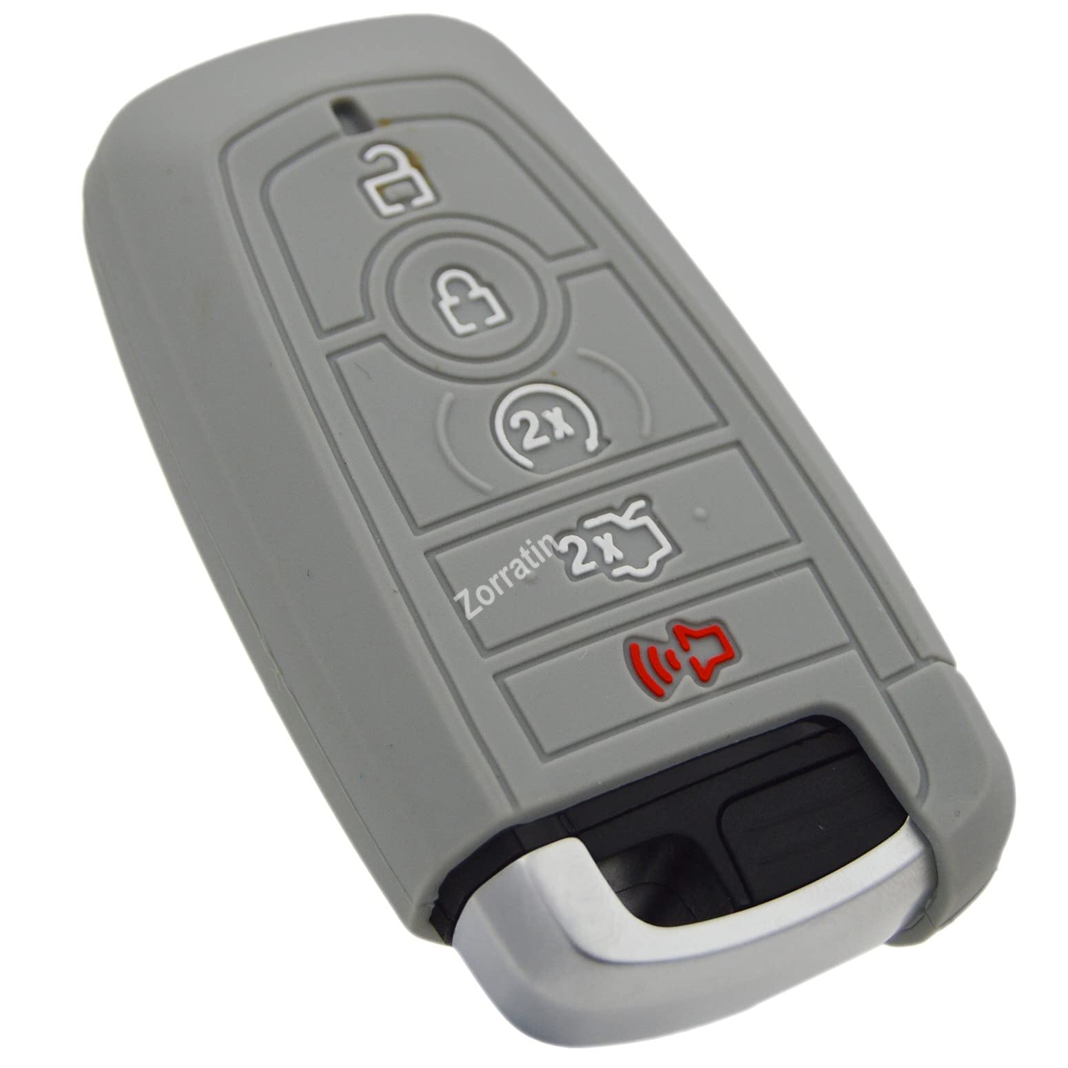 Silicone Key Fob Cover Protector For Ford Mustang Fusion Raptor F150 F250 Explorer Expedition Bronco Lincoln Aviator Corsair
