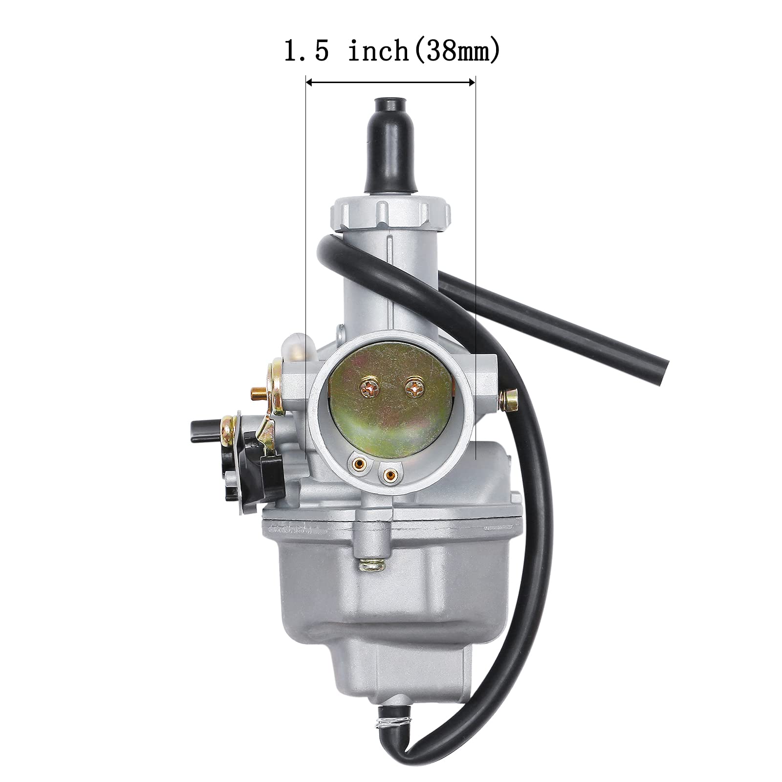 PZ26 Carburetor with Air Filter Replacement for 1981-1984 Honda XR100, 1985-2004 Honda XR100R, 2004-2013 Honda CRF100F, TRX250,