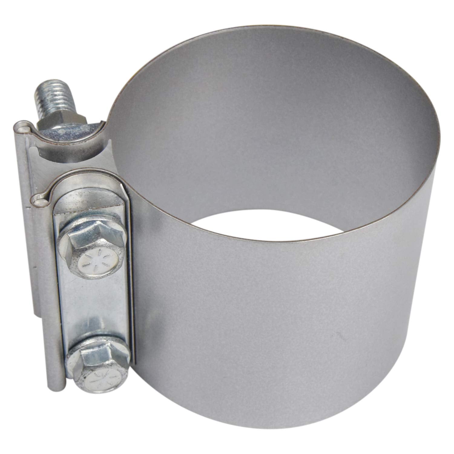 Roadformer 2.5'' Butt Joint Exhaust Band Clamp - Aluminized Steel for 2.5'' OD Exhaust Pipe, Muffler, Elbow and Exhaust Tubing C