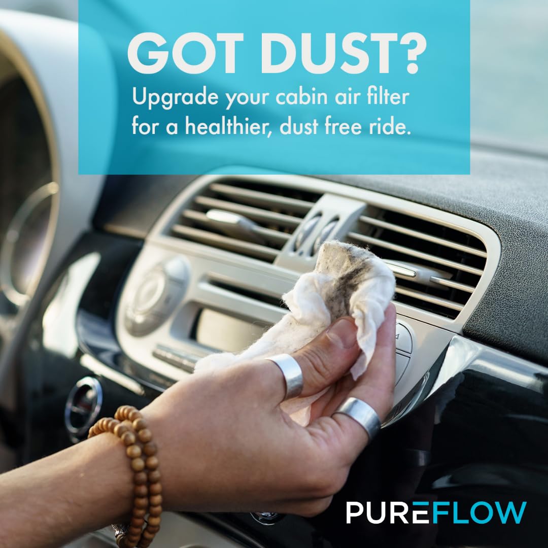 Pureflow Cabin Air Filter Pc99204X | Fits 2018-2024 Volkswagen Tiguan, 2019-2025 Jetta, 2022-2024 Taos, 2019-2025 Audi Q3, 2015-