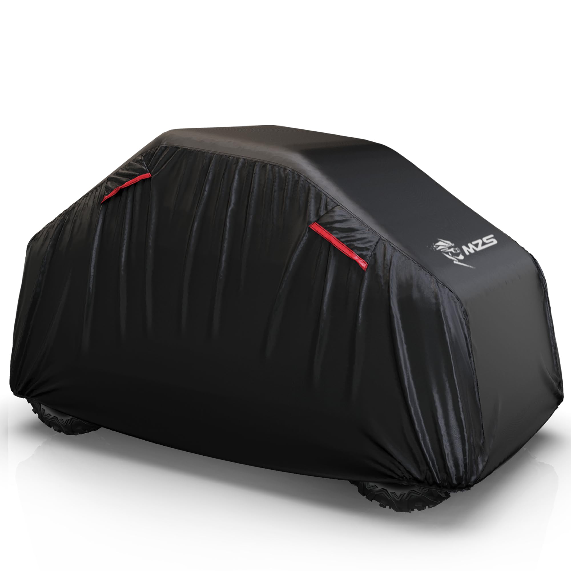 Mzs Utv Cover, All Weather Waterproof Side By Side Cover Protection Universal Fits Up To 120 Inch Utility Vehicle Covers - Vents