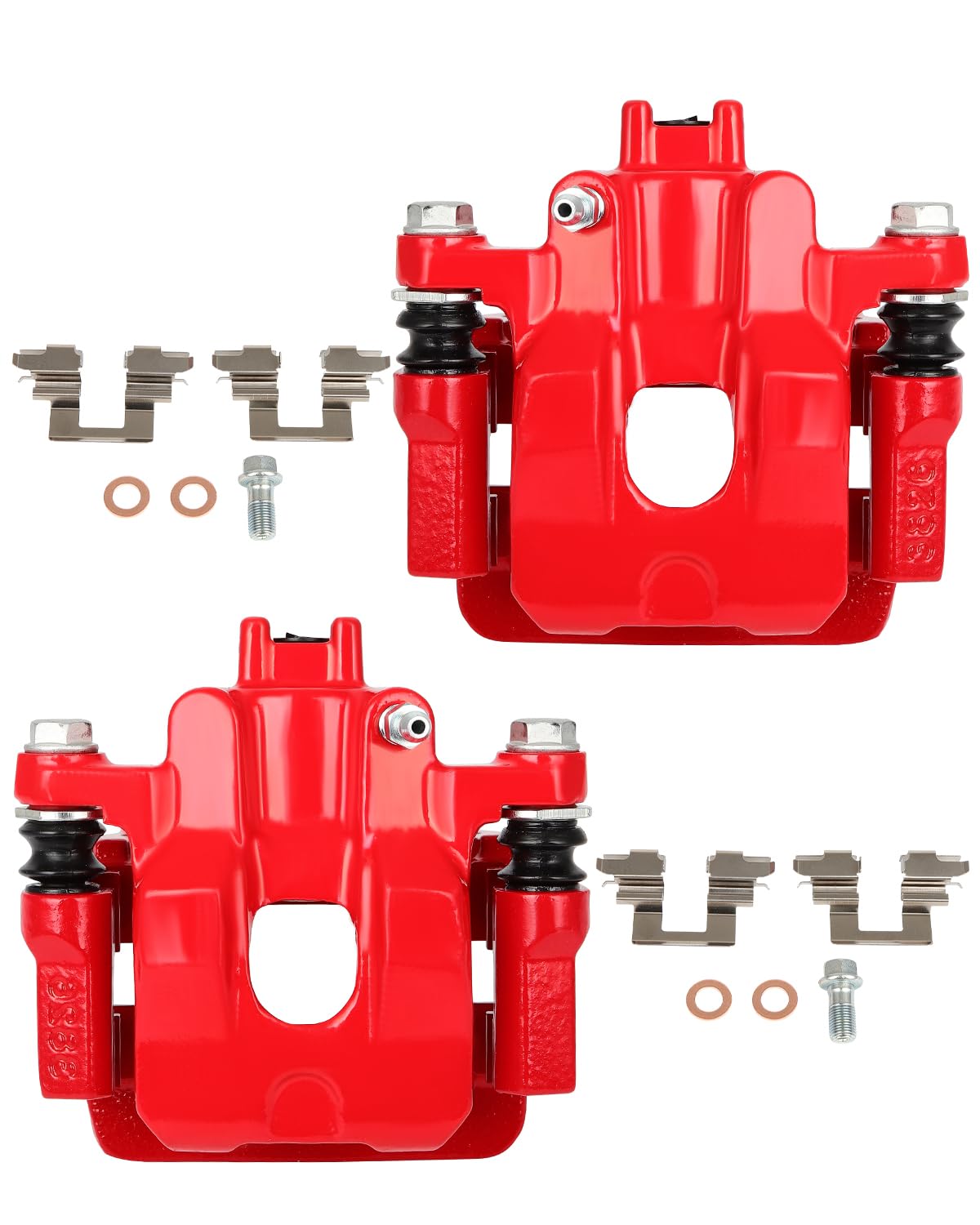 CCIYU 19B2675 19B2674 Rear Brake Caliper With Bracket Fit For Acura For MDX 2001-2006,For Honda For Pilot 2003-2008