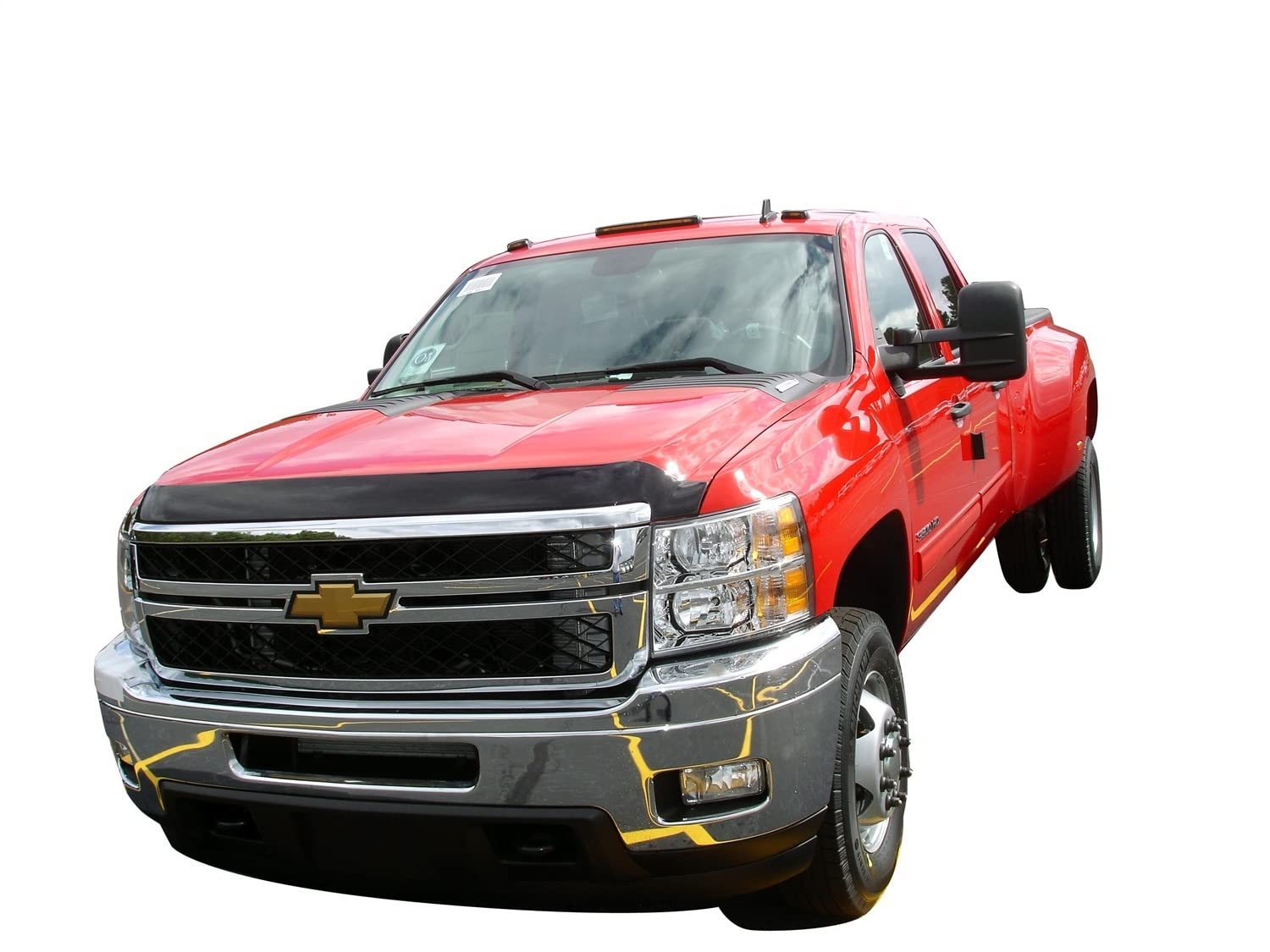 Auto Ventshade [Avs] Aeroskin / Hood Protector | Fits 2011 - 2014 Chevrolet Silverado 2500Hd, 3500Hd, 1 Pc. | Smoke - 322030