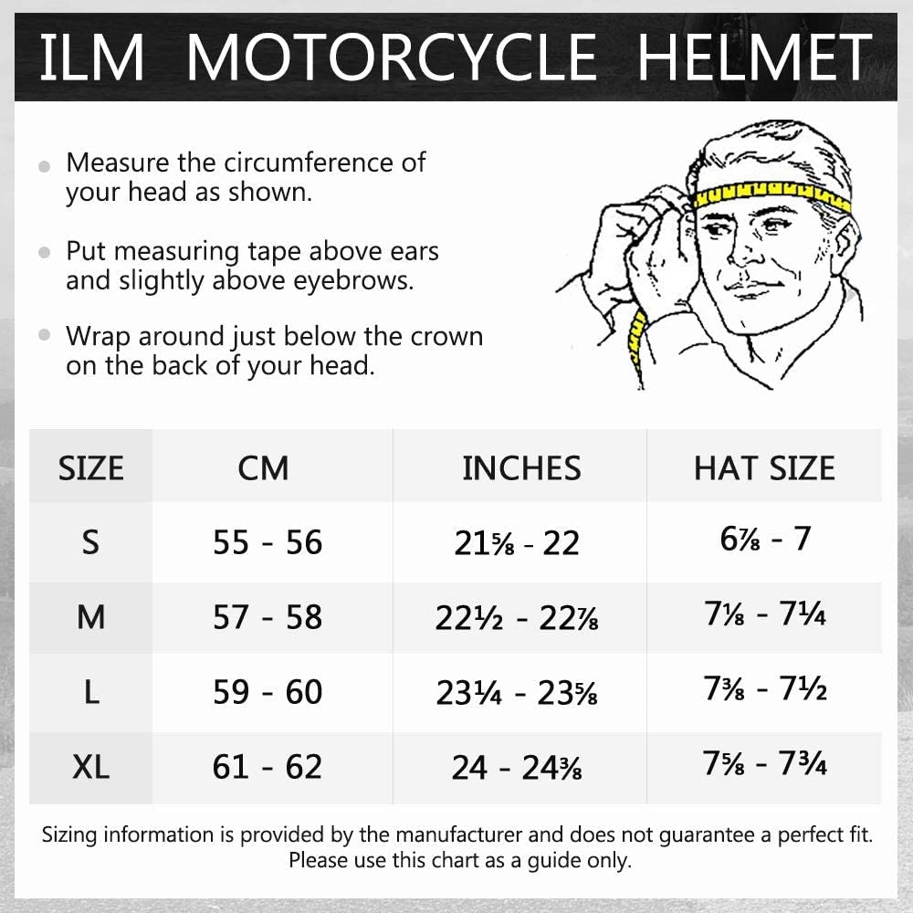 ILM Adult Dirt Bike Helmets Motocross ATV Dirtbike BMX MX Offroad Full Face Motorcycle Helmet, DOT Approved Model 128S (Red Blue
