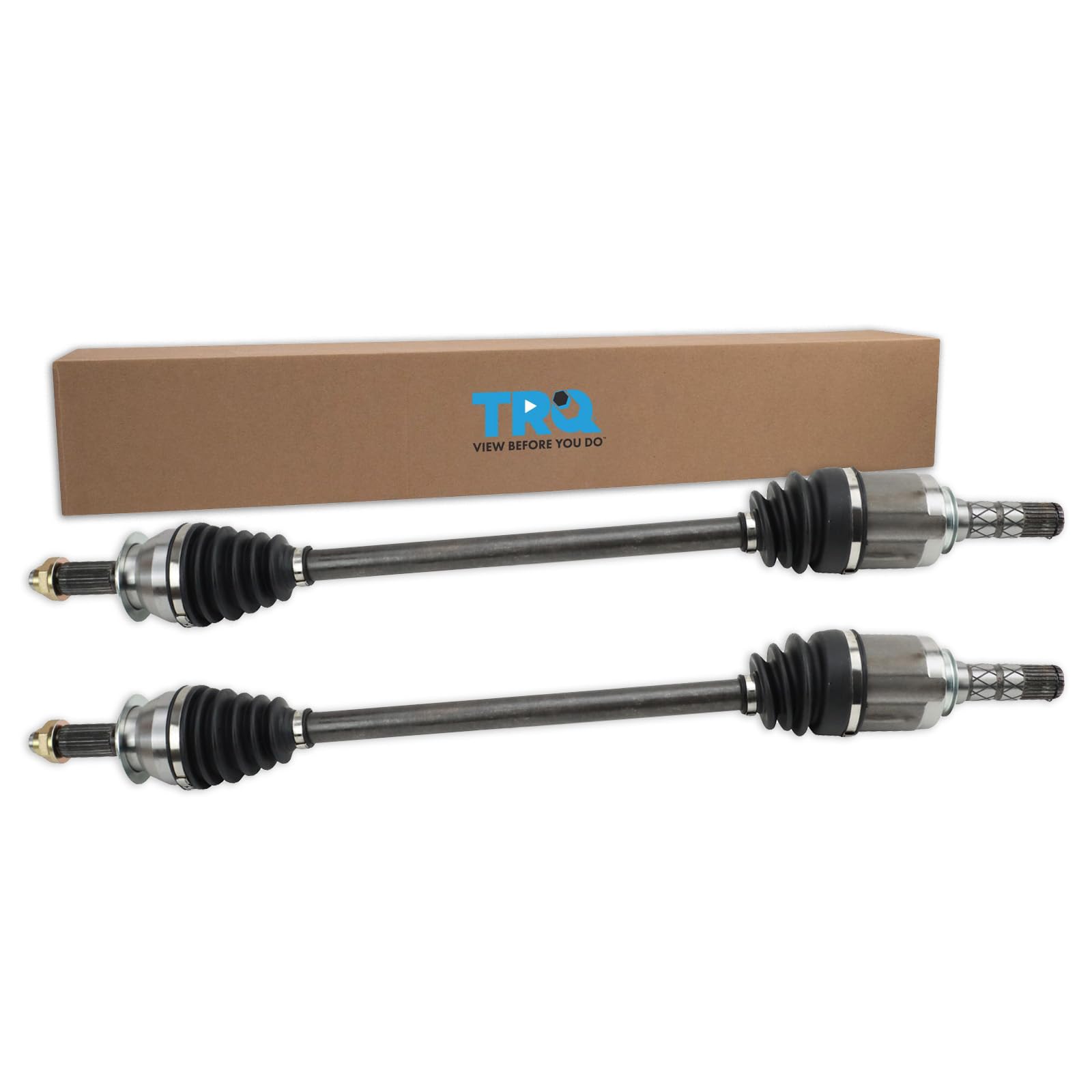 Trq Front Cv Axle Shaft Assembly Set Compatible With 2010-2014 Subaru Outback Legacy