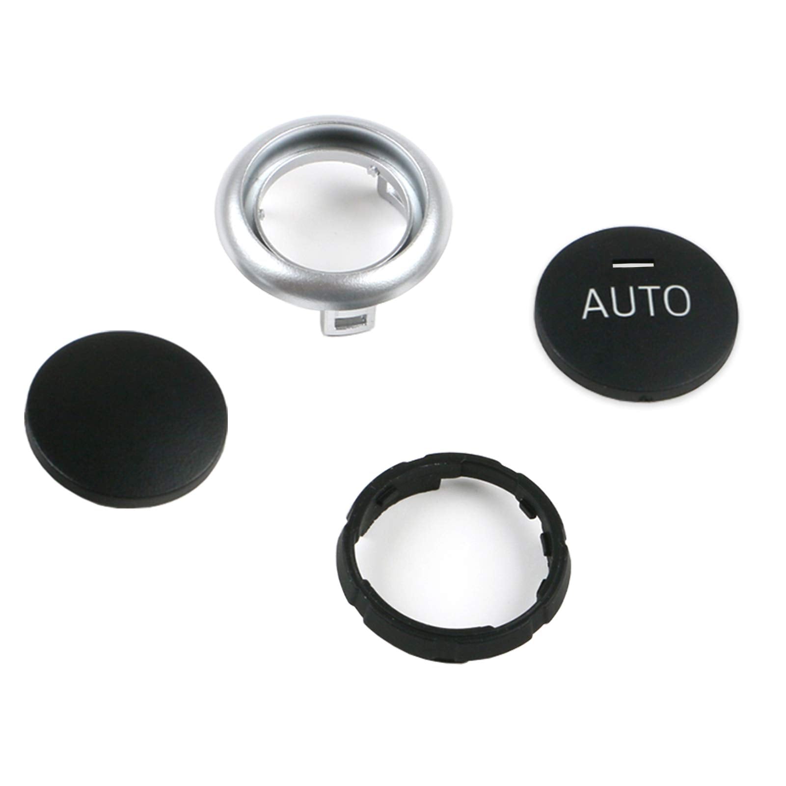 Jaronx For Bmw Air Conditioning Knob,Climate Control Knob Button Repair Kit Auto Temperature Adjustment Rotation Knob Switch For Bmw 5 Series F10 F11,6 Series F12 F13,7 Series F01 F02, X5 F15, X6 F16