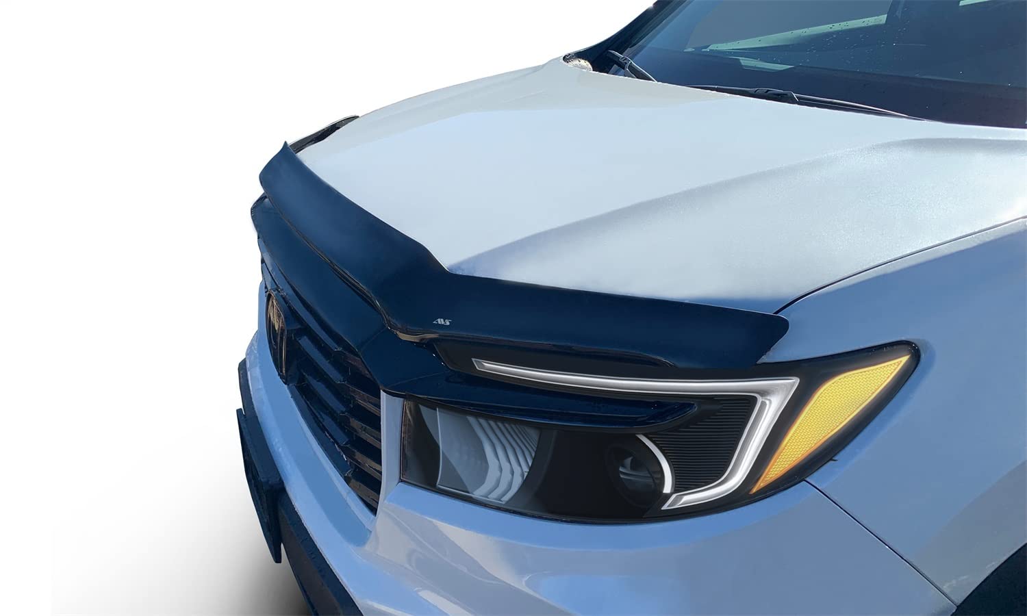 Auto Ventshade [Avs] Bugflector Ii Hood Shield/Protector | Fits 2021-2025 Honda Ridgeline | High Profile Bug Deflector - 1 Pc., Dark Smoke | 25516