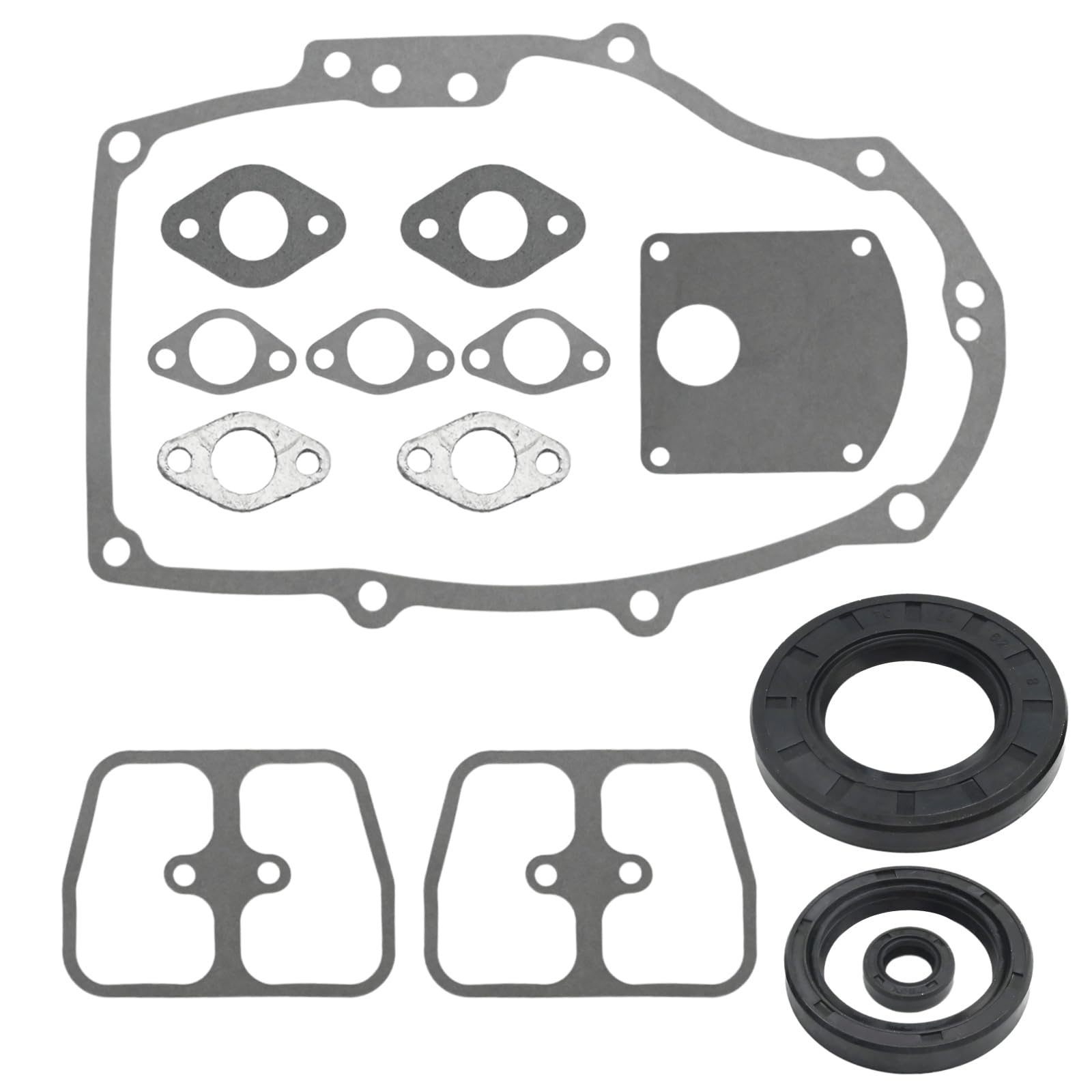 Vkinman 11060-7008 Crankcase Cover Gasket Kit, Replacement for Kawasaki FH381V FH430V FH580V FH451V FH500V FH541V, Replaces 1106
