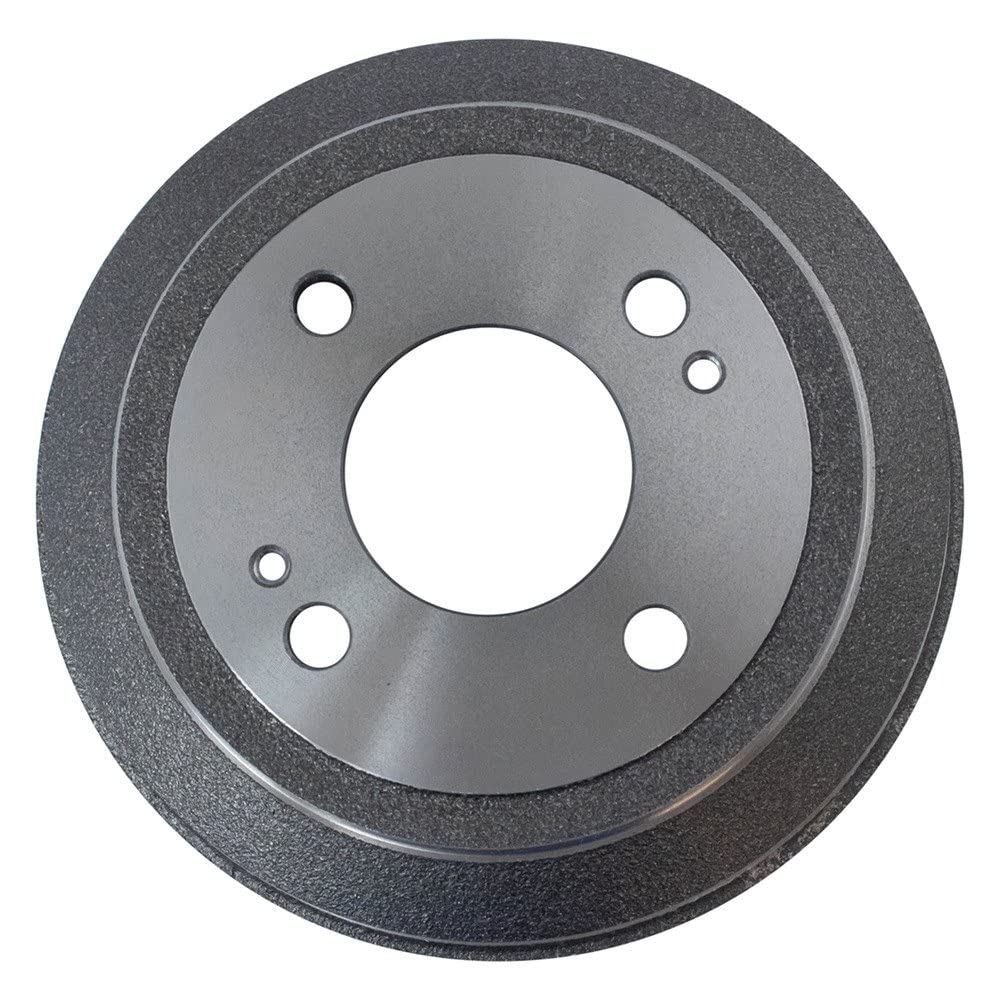 Trq Rear Brake Drum Pair Set For 1984-1995 Honda Civic / 1993-1997 Honda Civic Del Sol / 1984-1991 Honda Crx