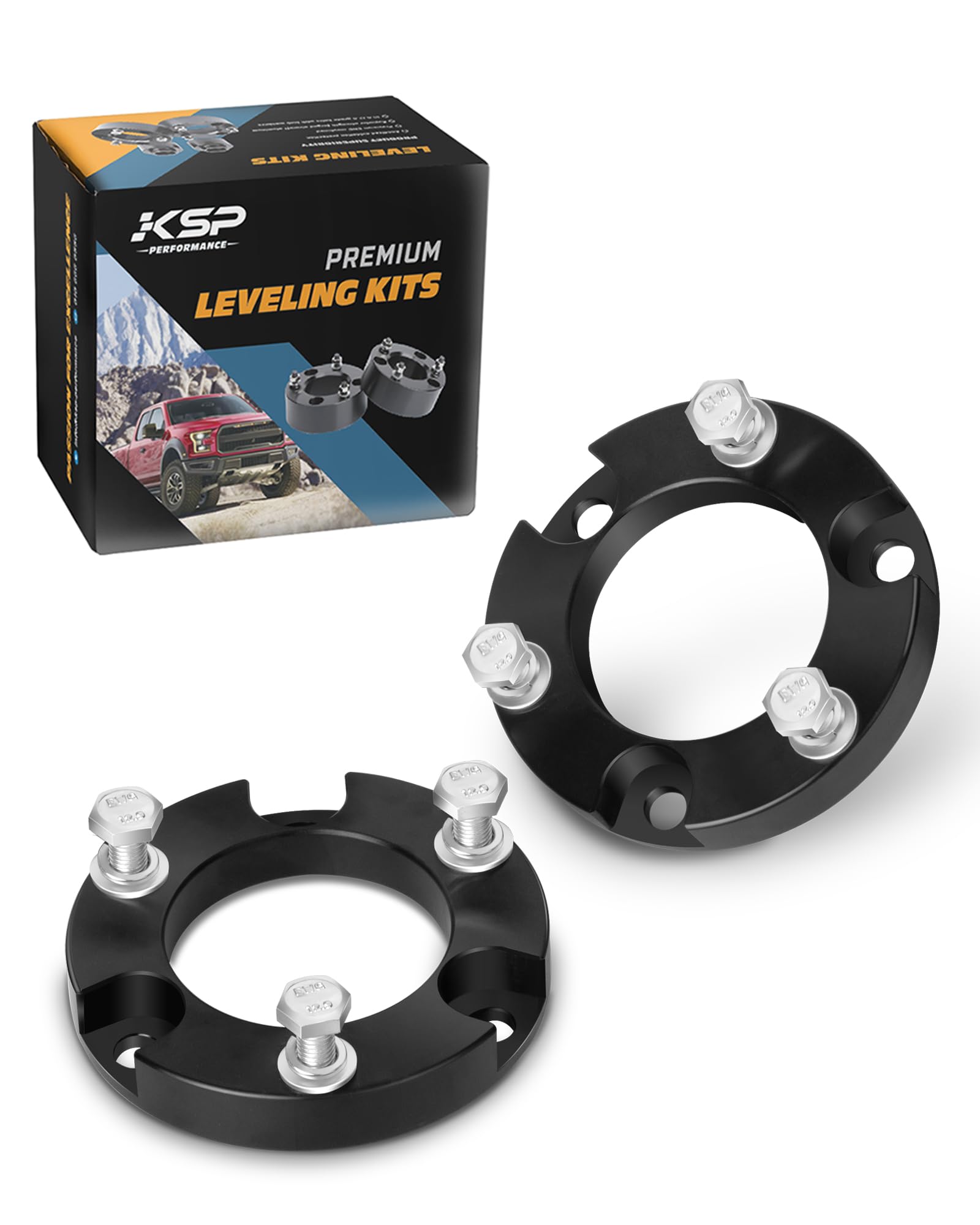 Ksp 1.5'' Front Leveling Lift Kits For Tacoma, 1.5 Inch Front Strut Spacers Lift Kit For Toyota Tacoma 2005-2023 4Runner 2003-20