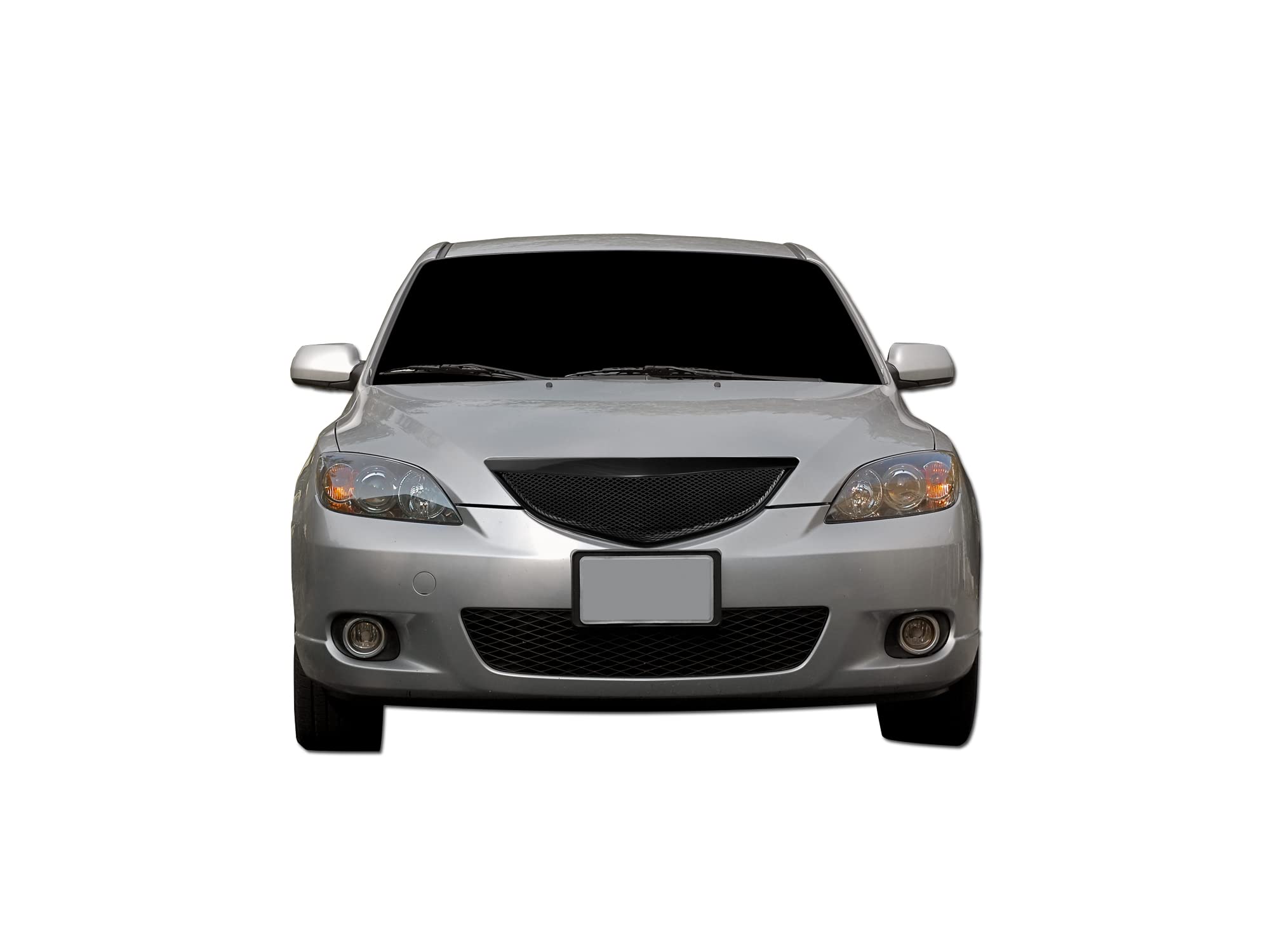 Armordillo 2004-2006 Mazda Mazda3 Sedan Mesh Grille Gloss Black