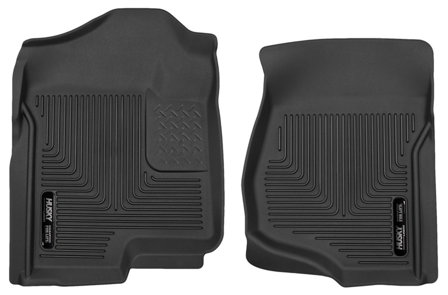 Husky Liners X-Act Contour Floor Mats | Fits 2020-2024 Jeep Gladiator | 2Nd Row, 1-Pc Black - 54791