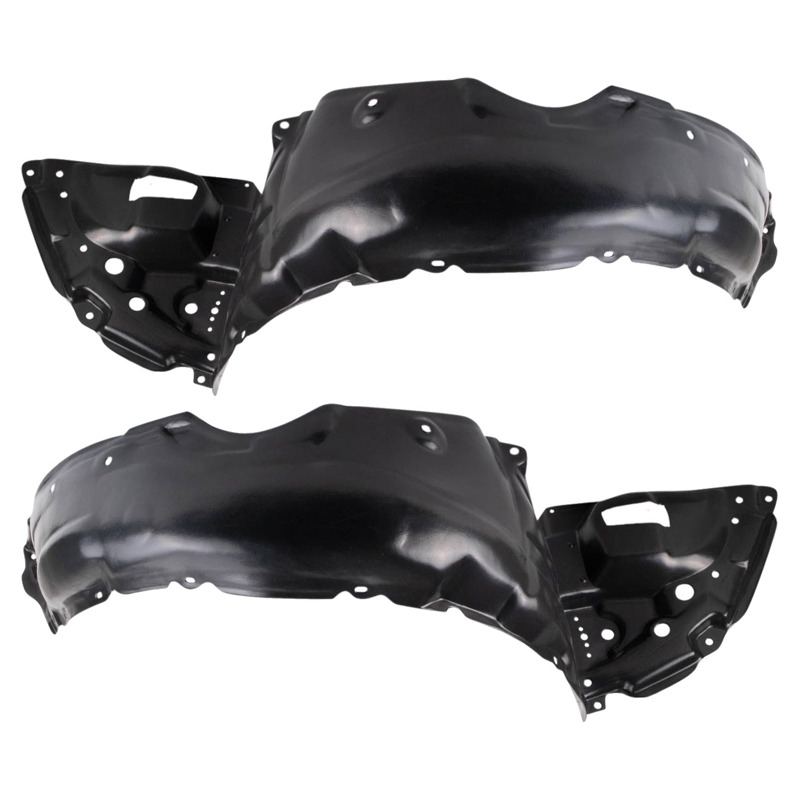 Trq Inner Fender Liner Set Compatible With 2009-2013 Toyota Matrix To1248155 To1249155
