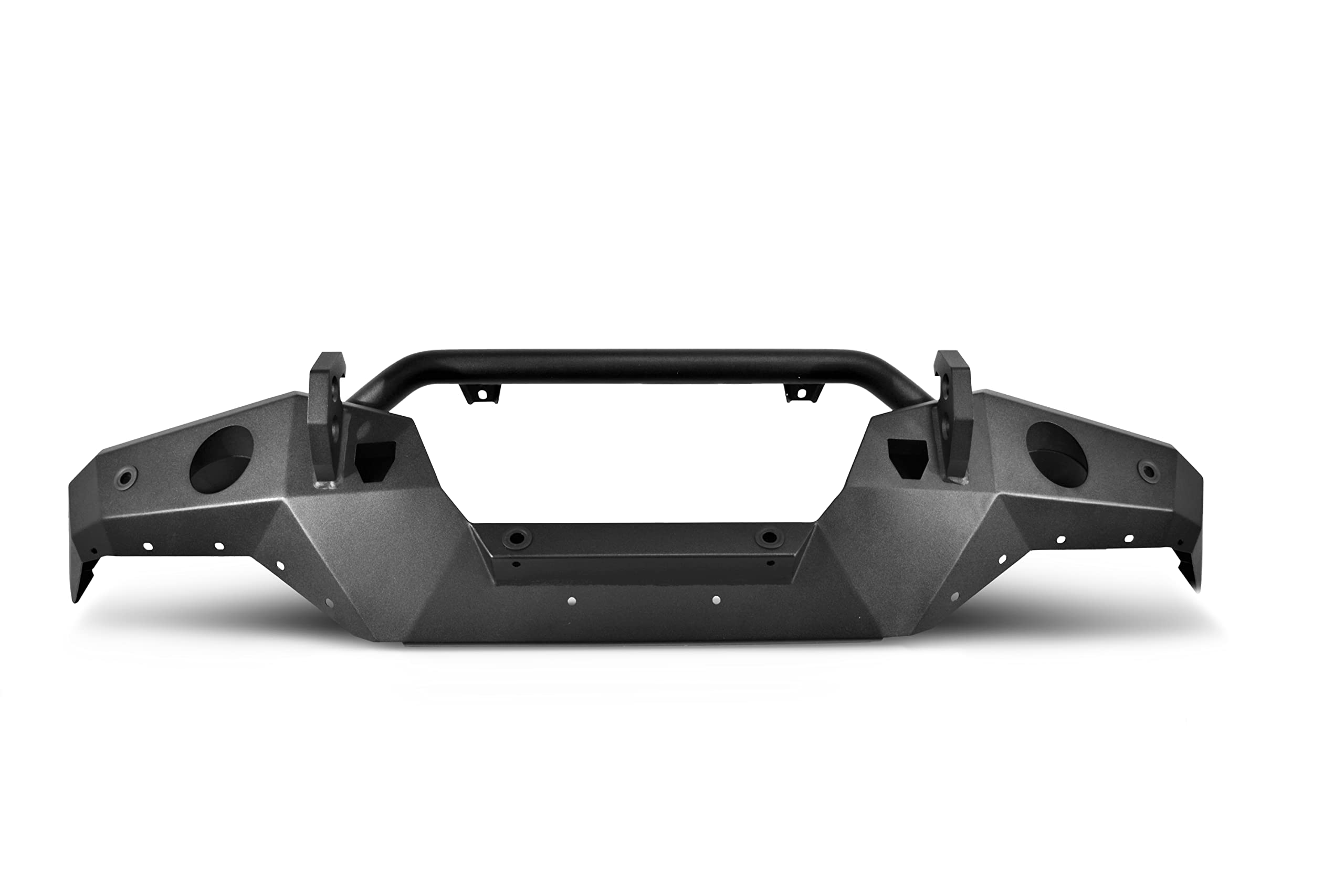 Havoc Offroad Steel Bender Front Bumper For Ford Bronco | Stinger, Integrated Lift Points, Black | Hfb-02-001 | 2021-2025 Ford Bronco (Will Not Fit Sport Model)