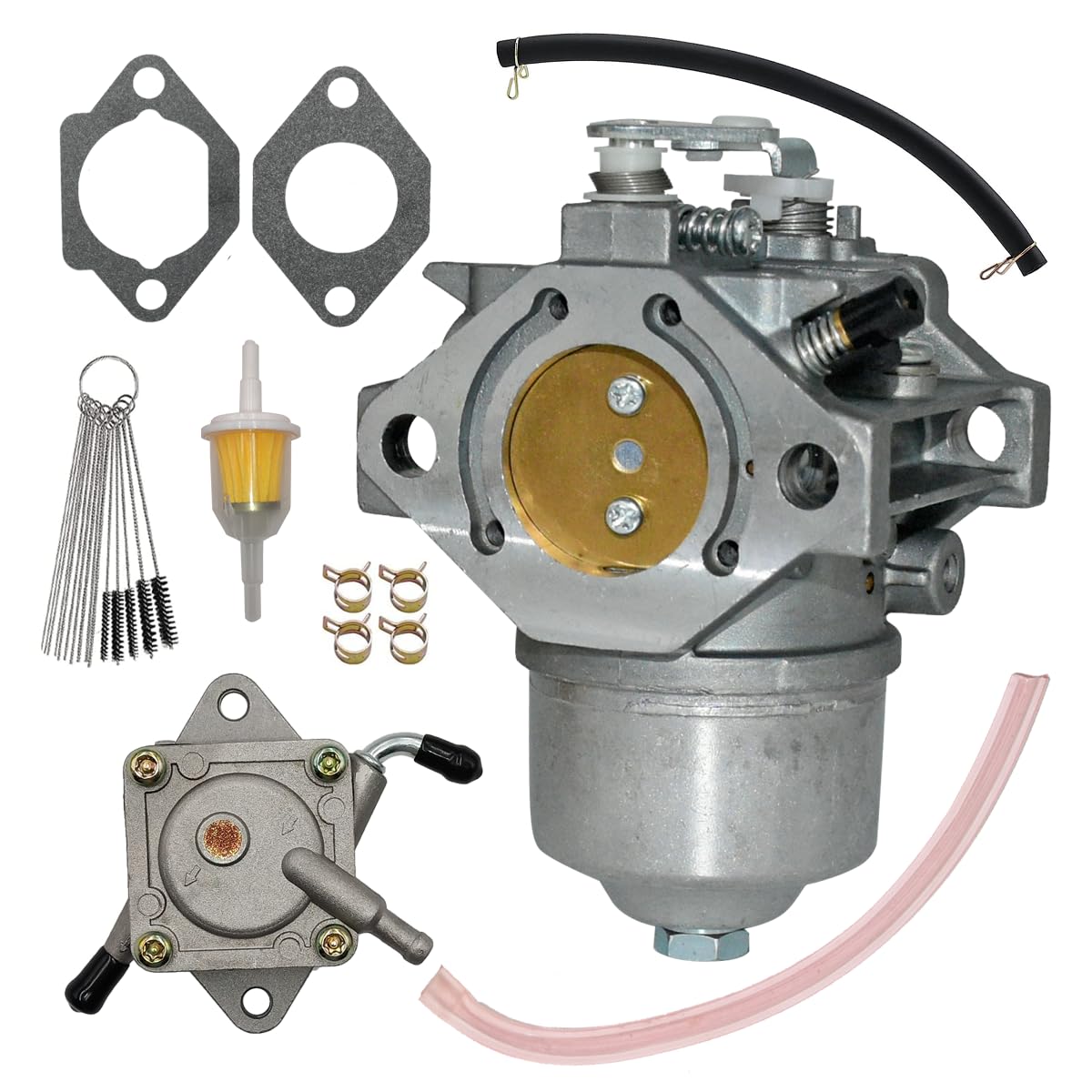 Rebuiman Am122852 Carburetor Replacement For Kawasaki Fc540V 17Hp Cycle Engine, For John Deere Gs75 Hd75 185 260 265 Carb