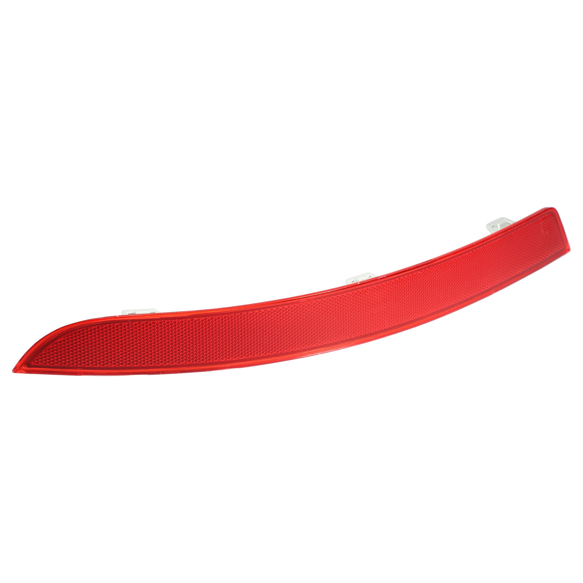 A Absopro Car Rear Left Bumper Reflector No.A1668200374 For Mercedes-Benz Gl450 2013-2016 Plastic Red