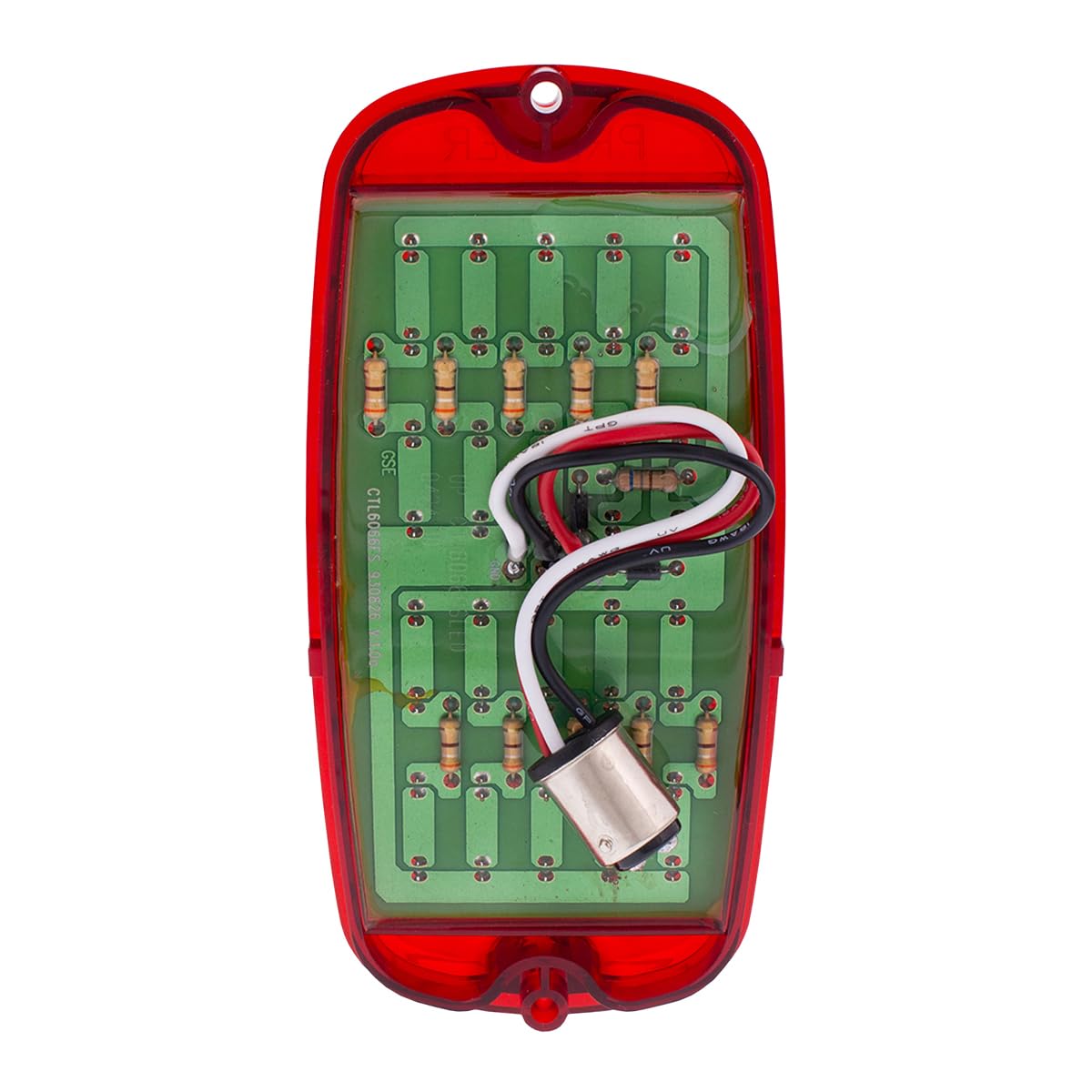 1960-66 Chevy Truck Led Tail Light - Fleetside - Red