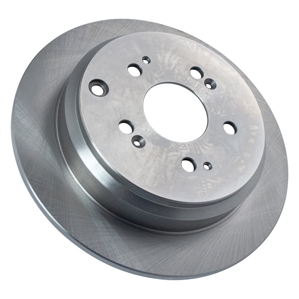 Trq Rear Brake Rotors Set Solid Compatible With 2005-2010 Honda Odyssey