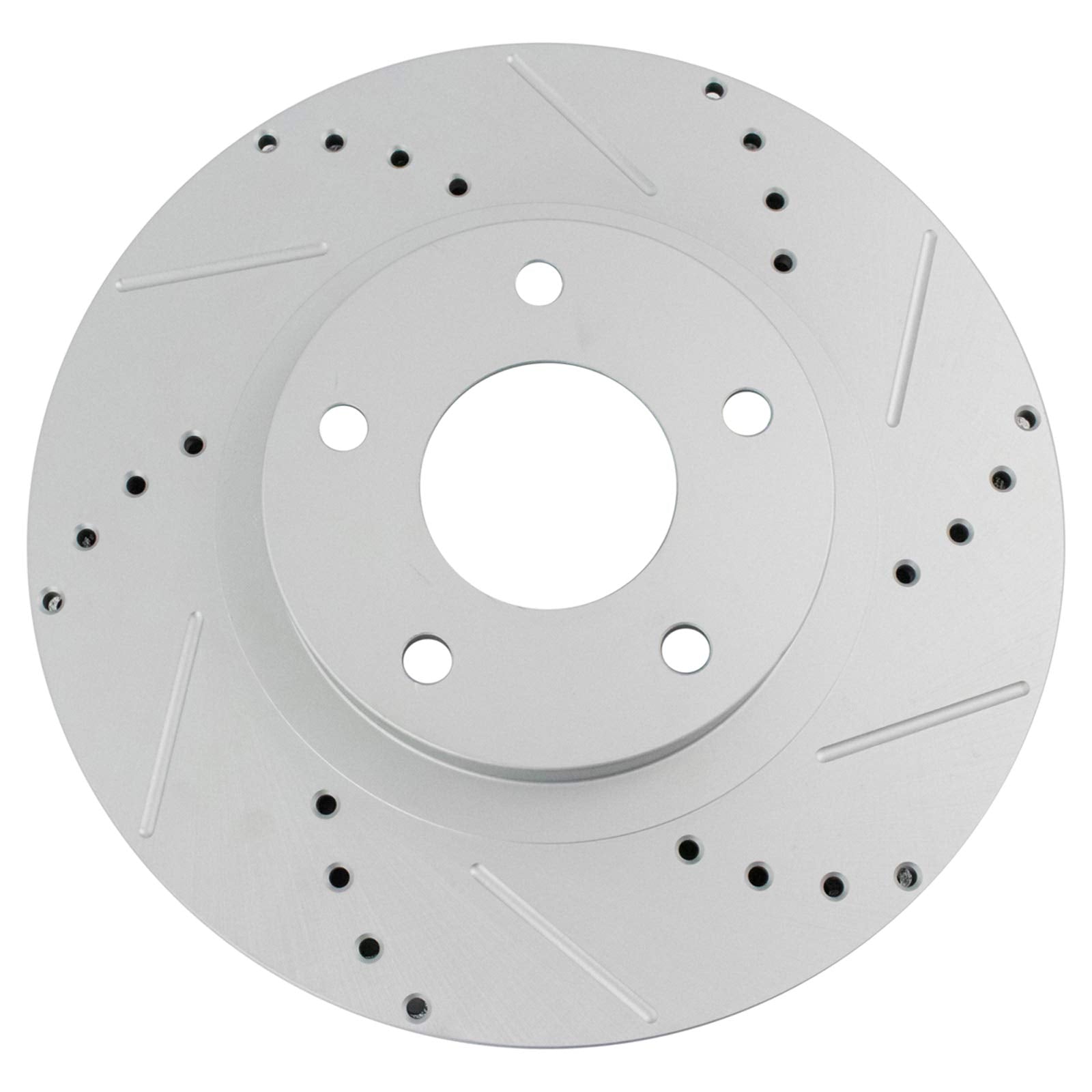 Trq Front Performance Brake Rotors Set Premium G-Coated Compatible With 2002-2004 Infiniti I35 2002-2006 Nissan Altima 2002-2003