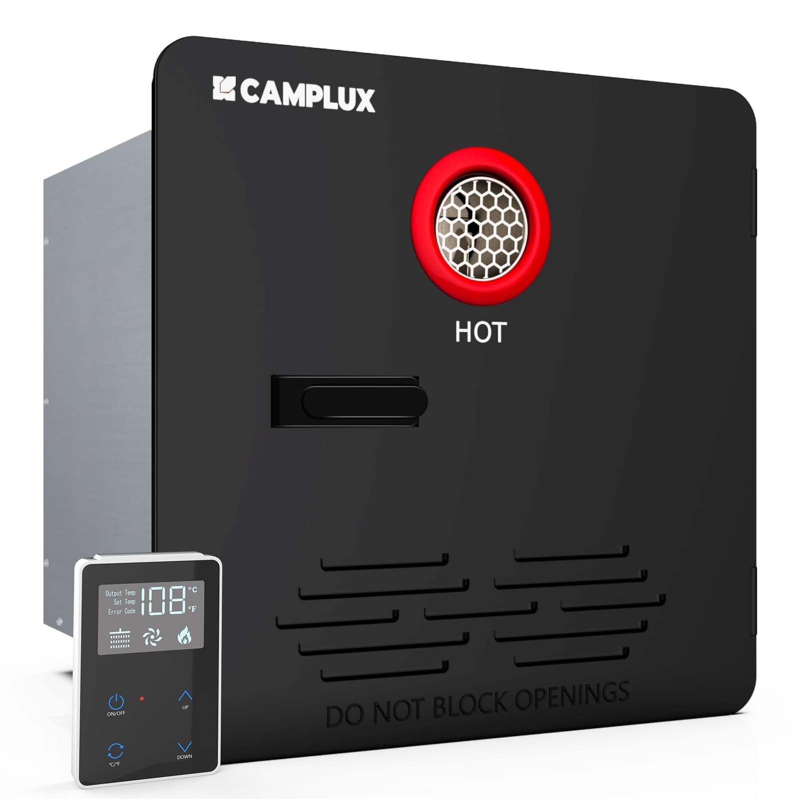 CAMPLUX Classic 65,000 BTU RV Tankless Water Heater, 2.64 GPM On-Demand Hot Water, High Altitude & Freeze-Proof Design (CSA/NSF 