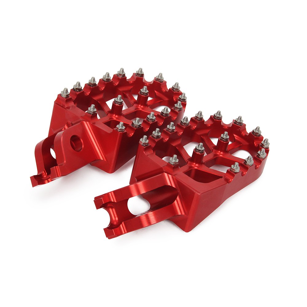 JFG RACING Dirt Bike Foot Pegs Motorcycle Footpegs Foot Pedals Rests CNC For CRF150R 07-23 CRF250R 04-23 CRF450R 02-23 CRF250L 1