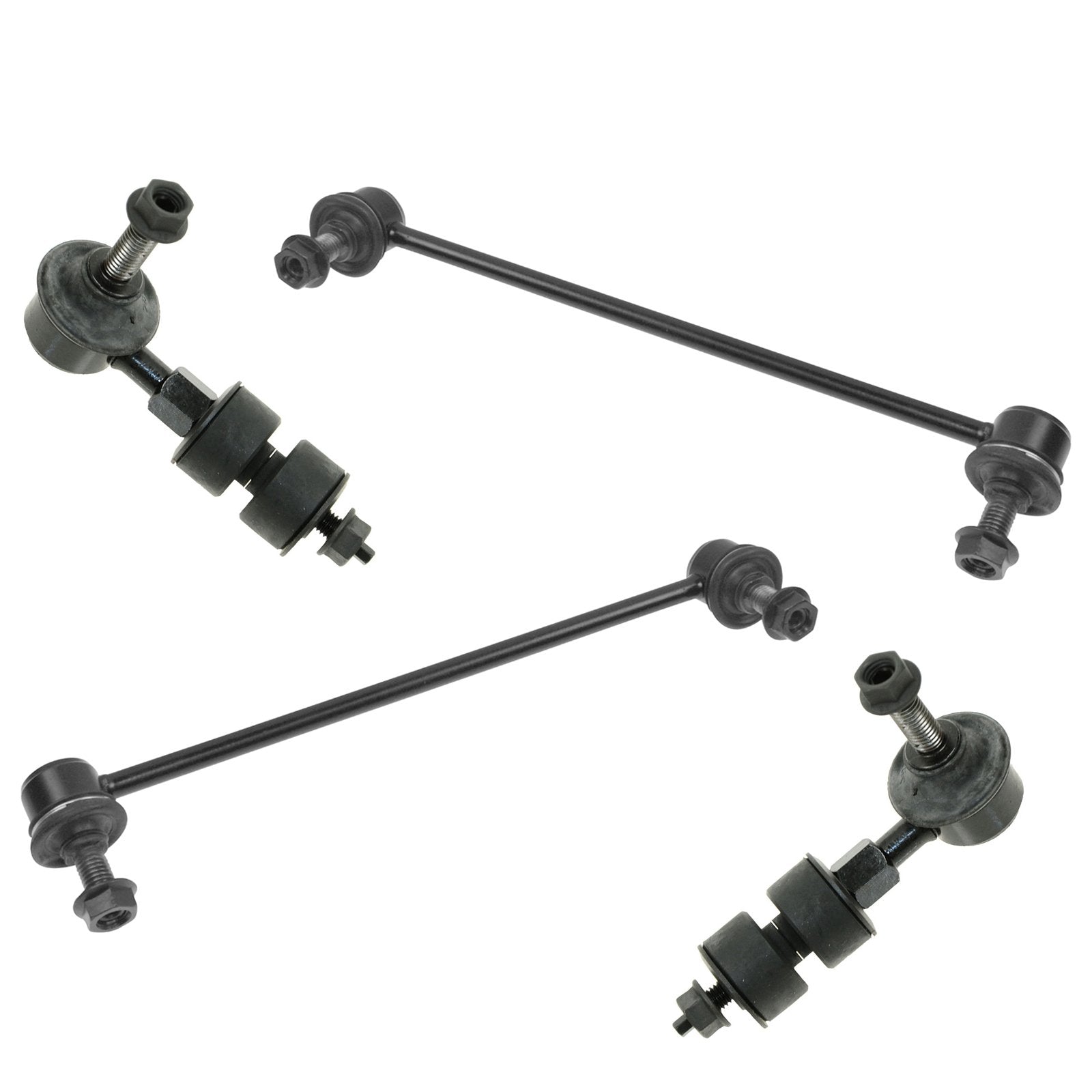 Trq Front & Rear Sway Bar Stabilizer Link Set Compatible With 2005-2006 Chevrolet Equinox 2006 Pontiac Torrent 2002-2007 Saturn
