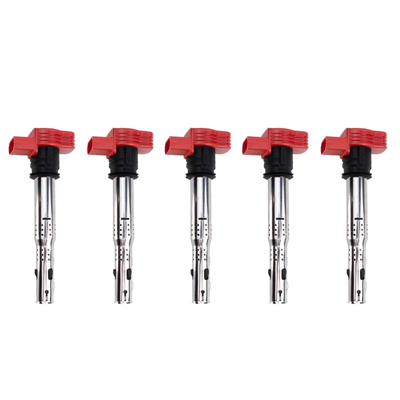 TRQ Ignition Coil Set Compatible with 2012-2013 Audi TT RS Quattro 2006-2014 Volkswagen Beetle 2010-2014 Golf 2005-2014 Jetta 20