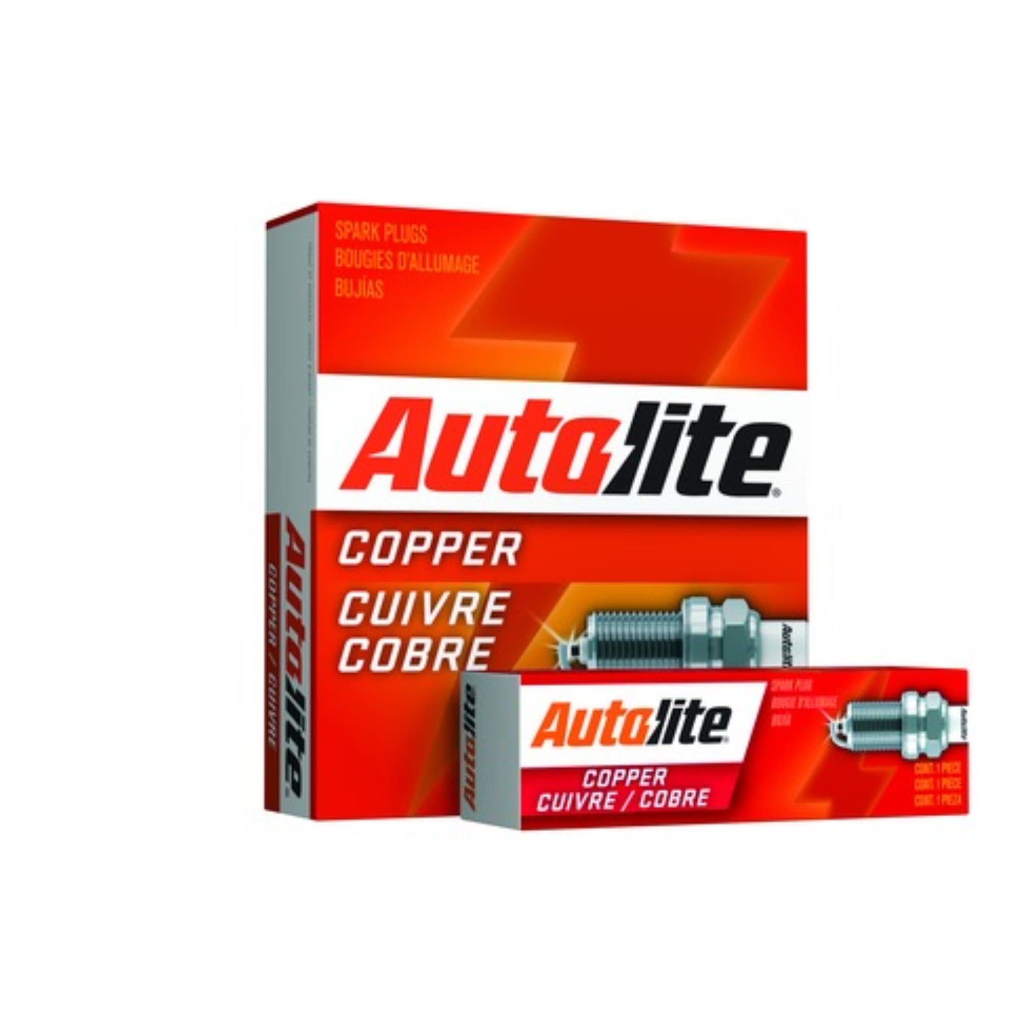 Autolite 5224 Copper Resistor Automotive Replacement Spark Plug (1 Pack)