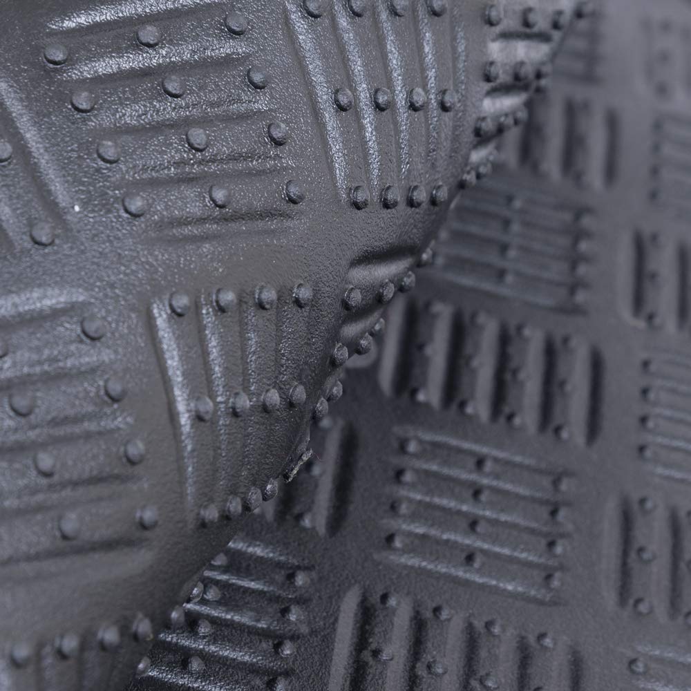 Bdk Red All Weather Heavy Duty Car Floor Mats Interior Liners For Auto Van Truck Suv, Heavy Duty All Weather Protection, Fits Fr